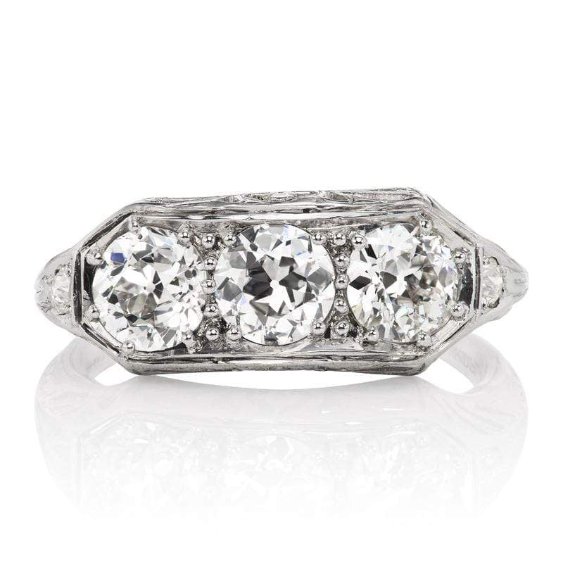Art Deco Tiffany & Co Diamond Engagement Ring