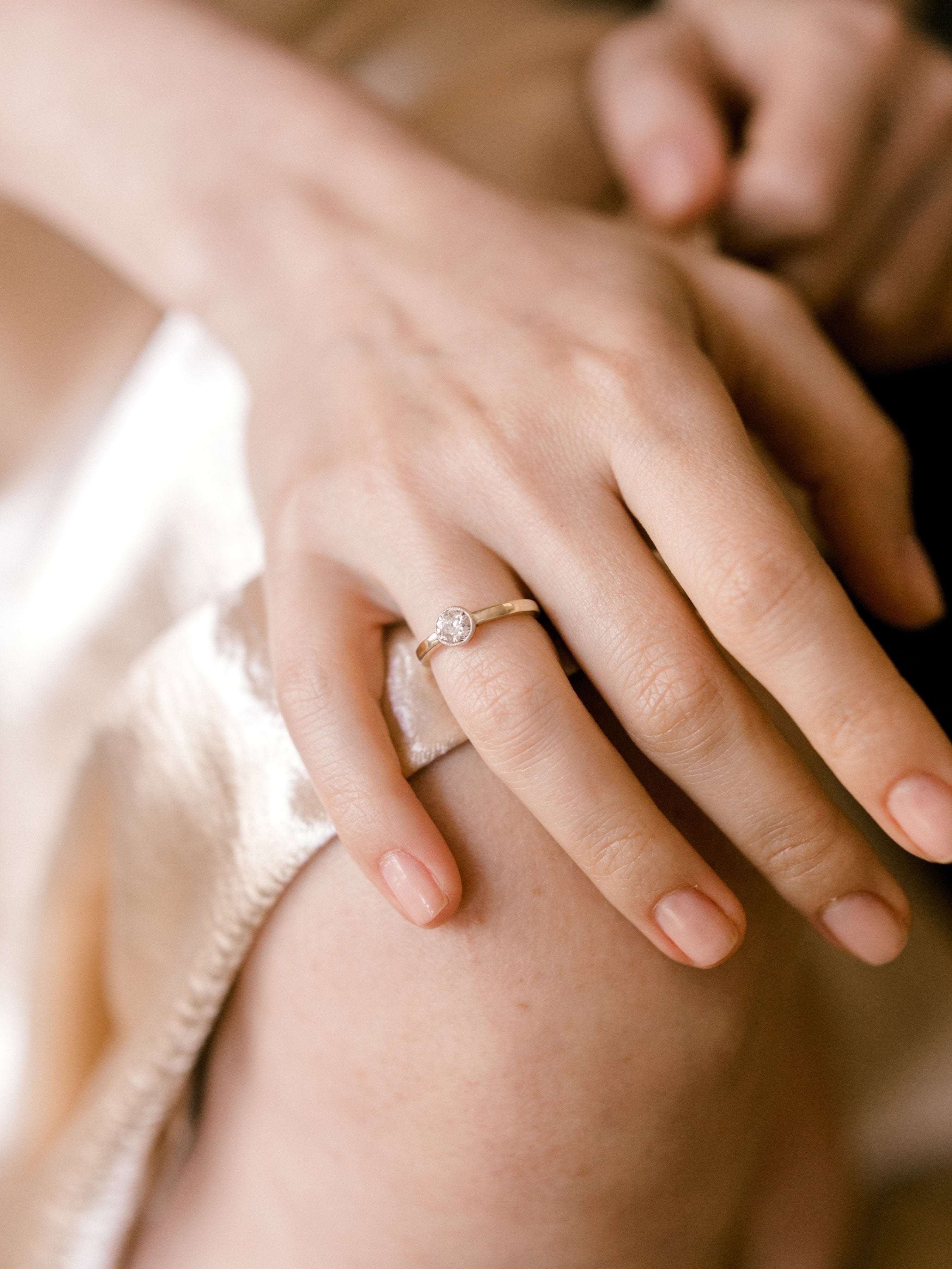 0.54 old European cut diamond