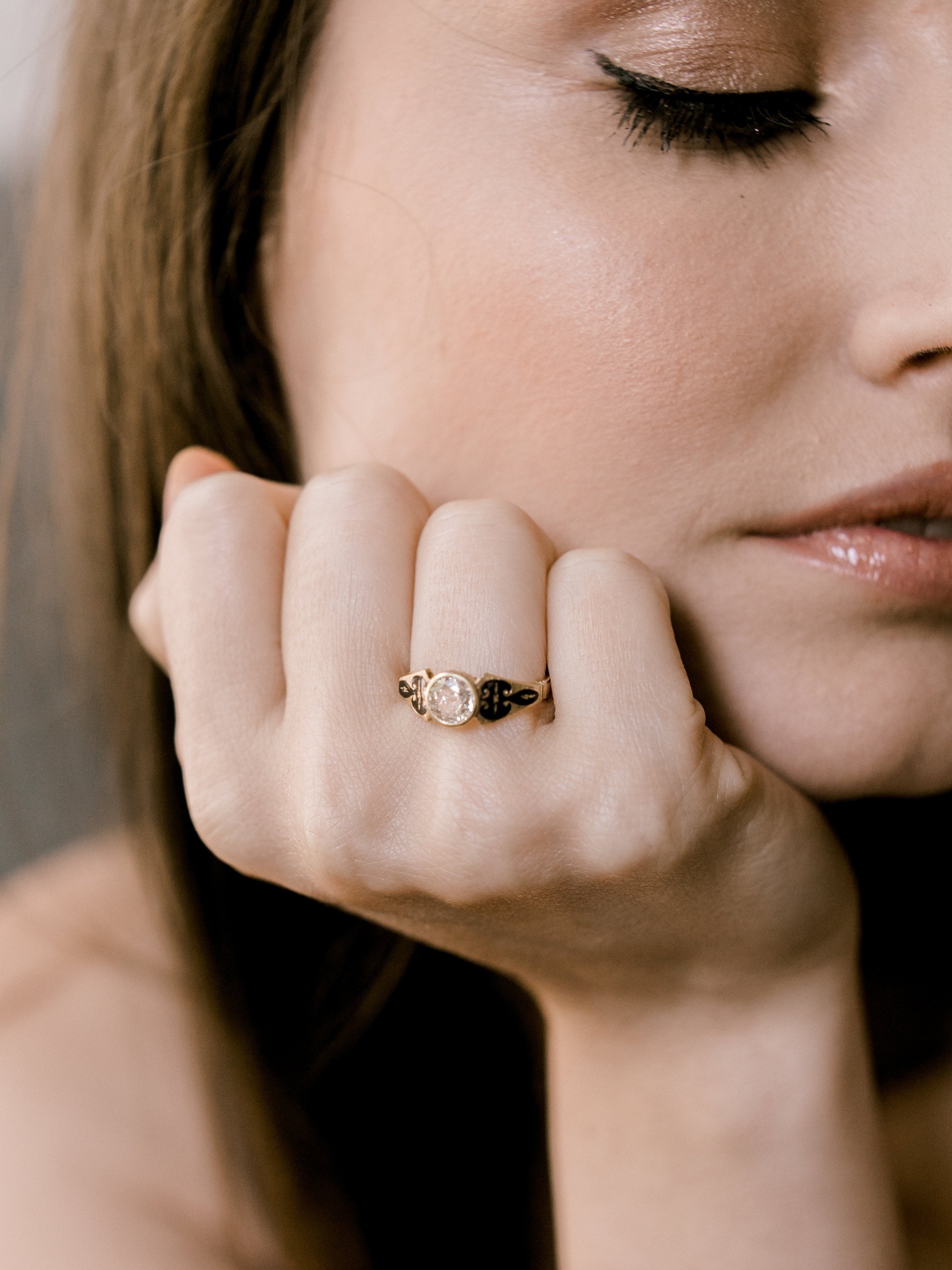 0.71ct old European Cut Diamond