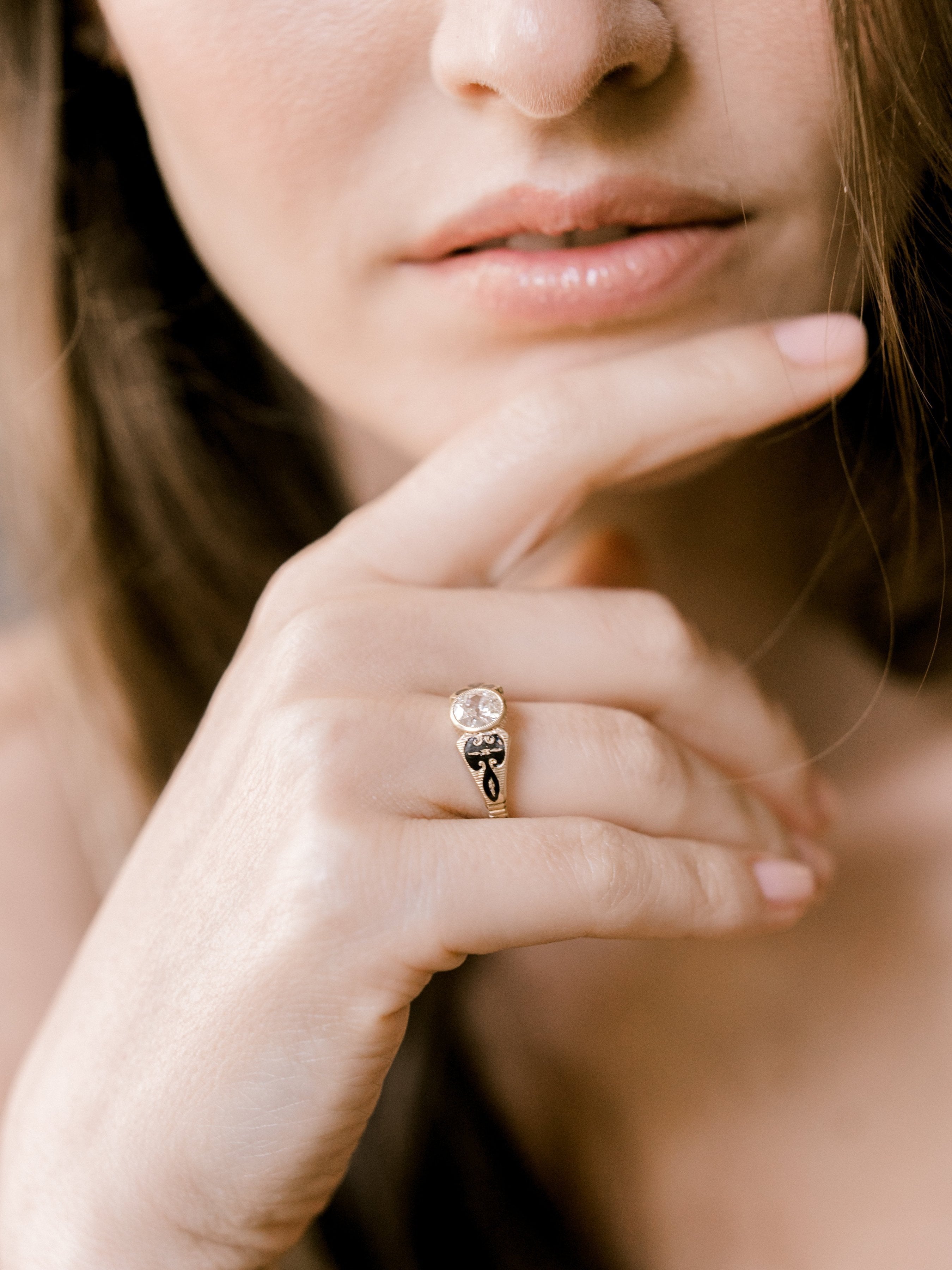 0.71ct old European Cut Diamond