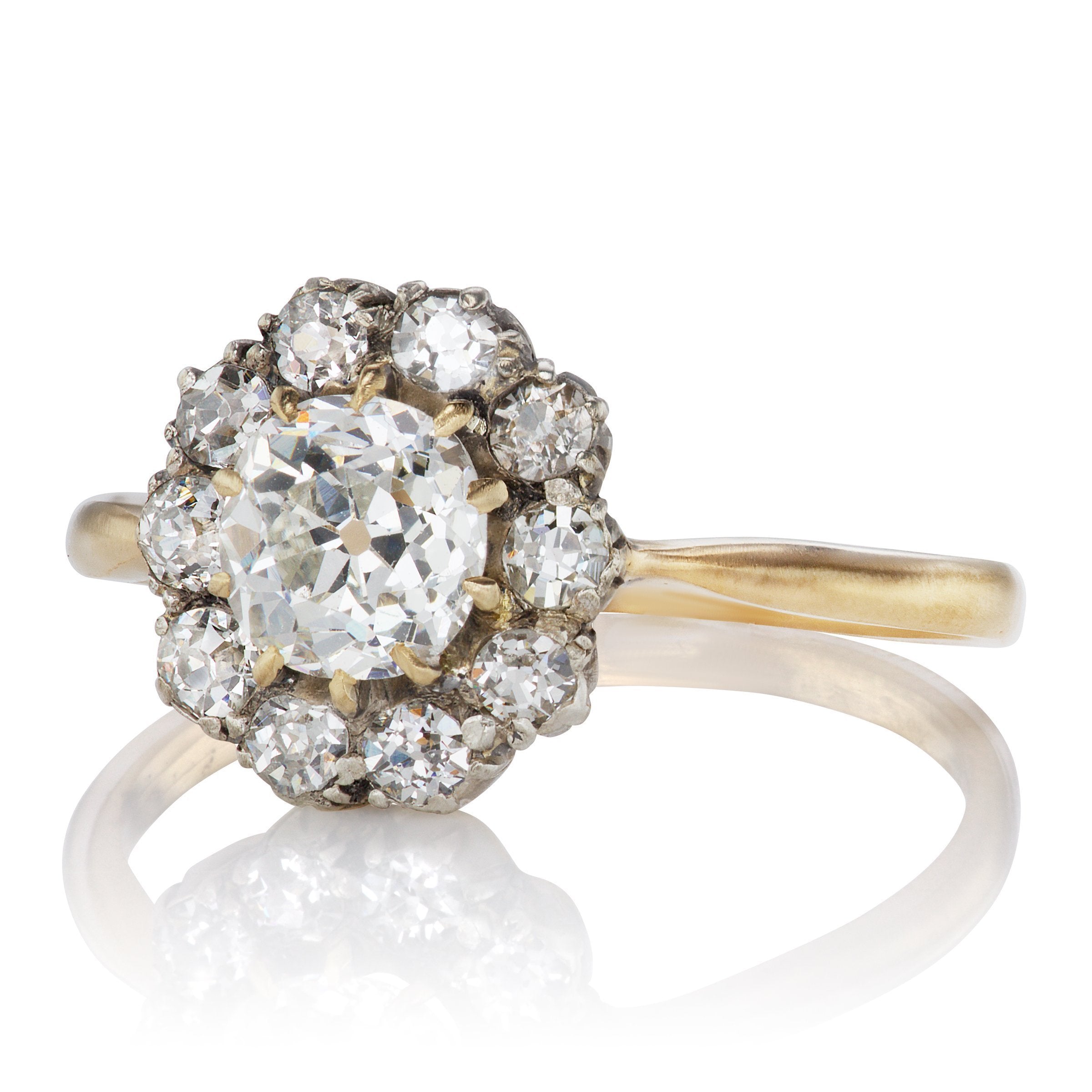 0.72ct old European cut diamond