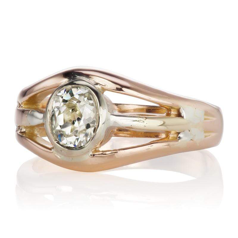 0.72ct old mine cut diamond