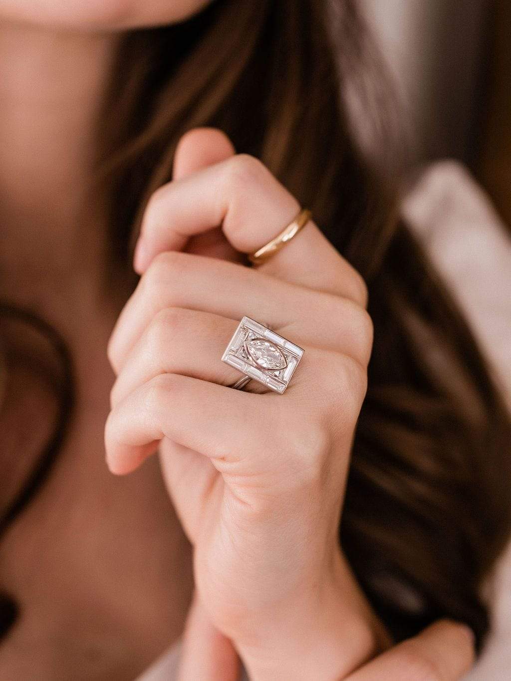 0.82ct marquise diamond