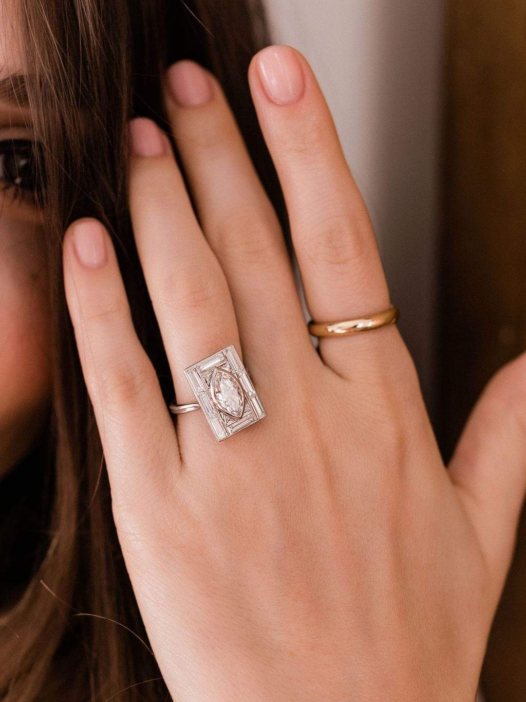 0.82ct marquise diamond