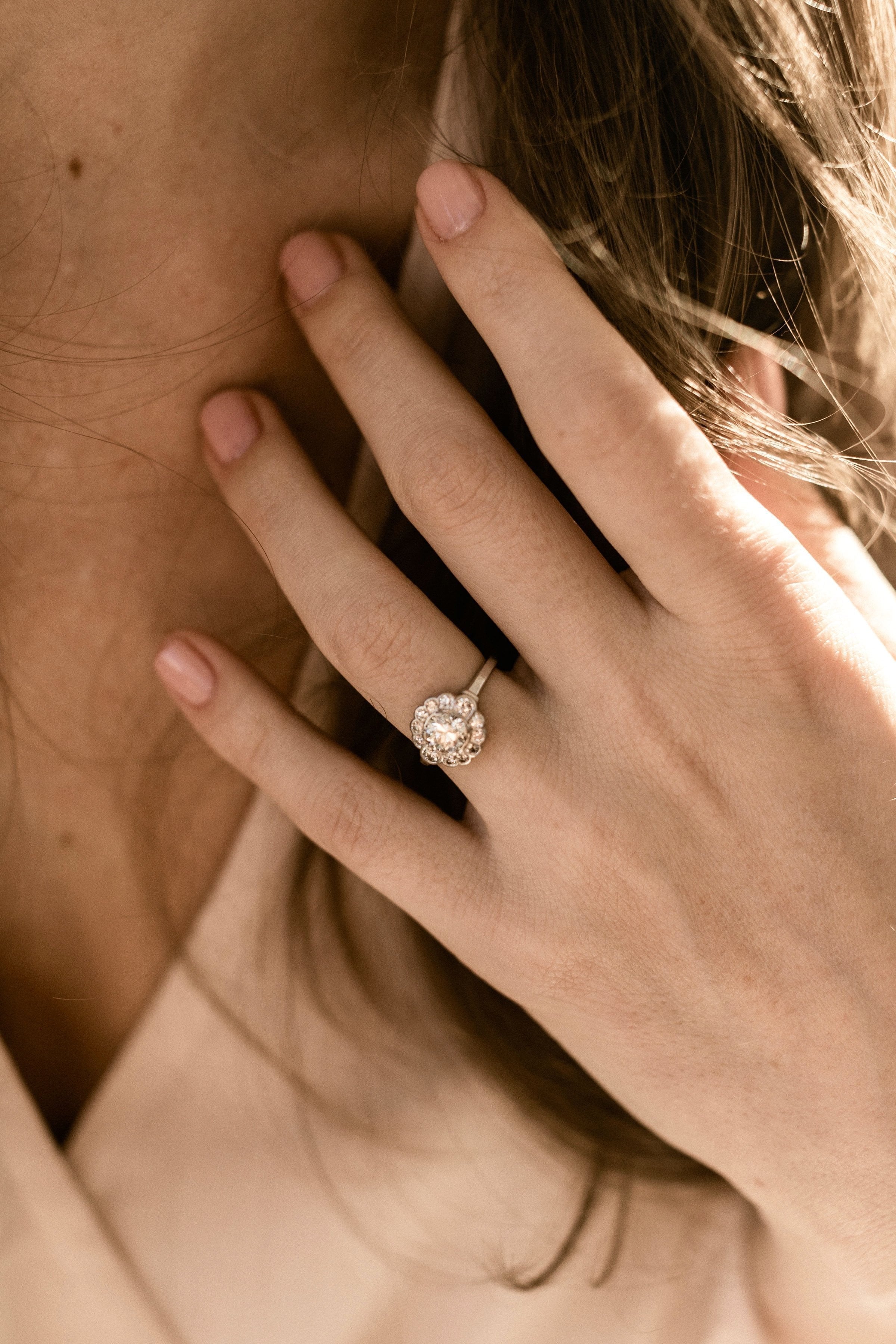 0.85ct old European cut diamond