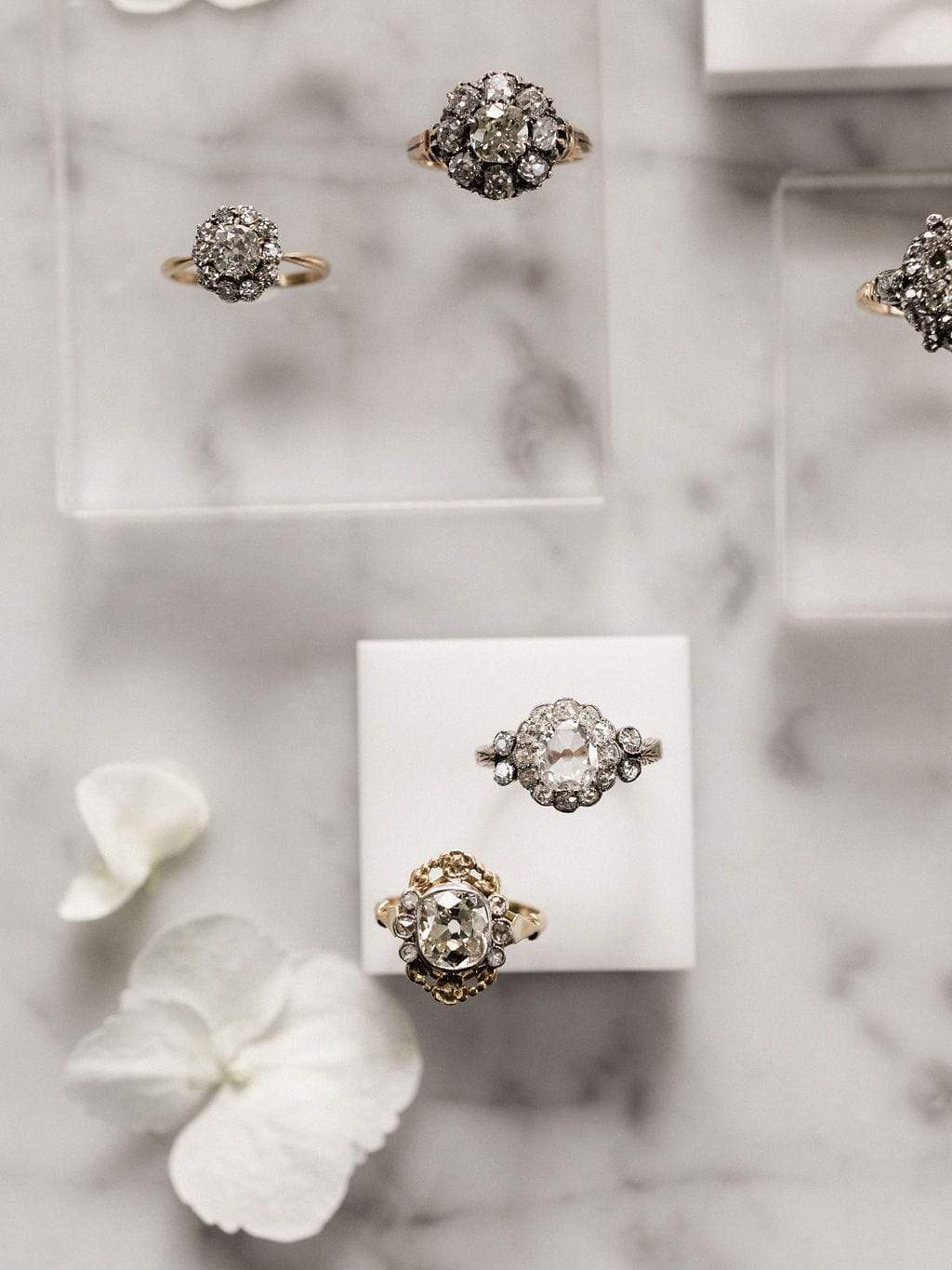 0.90ct old mine cut diamond