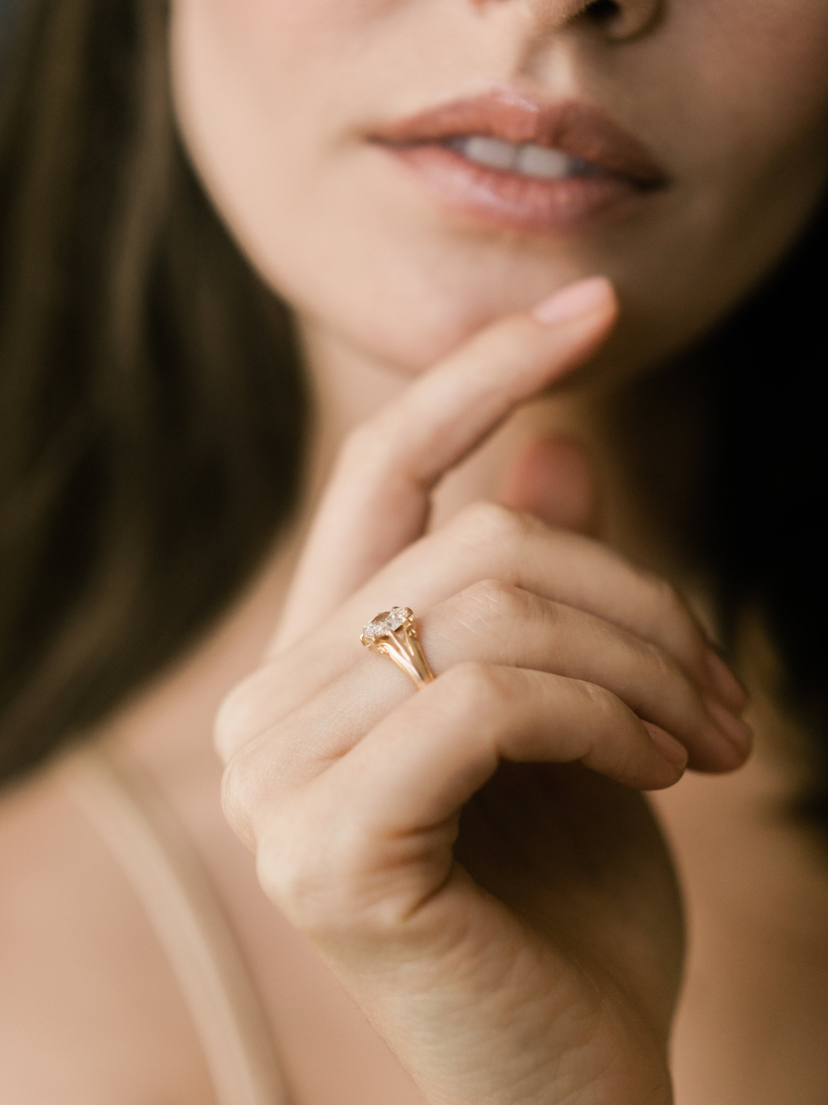 0.91ct old European cut diamond