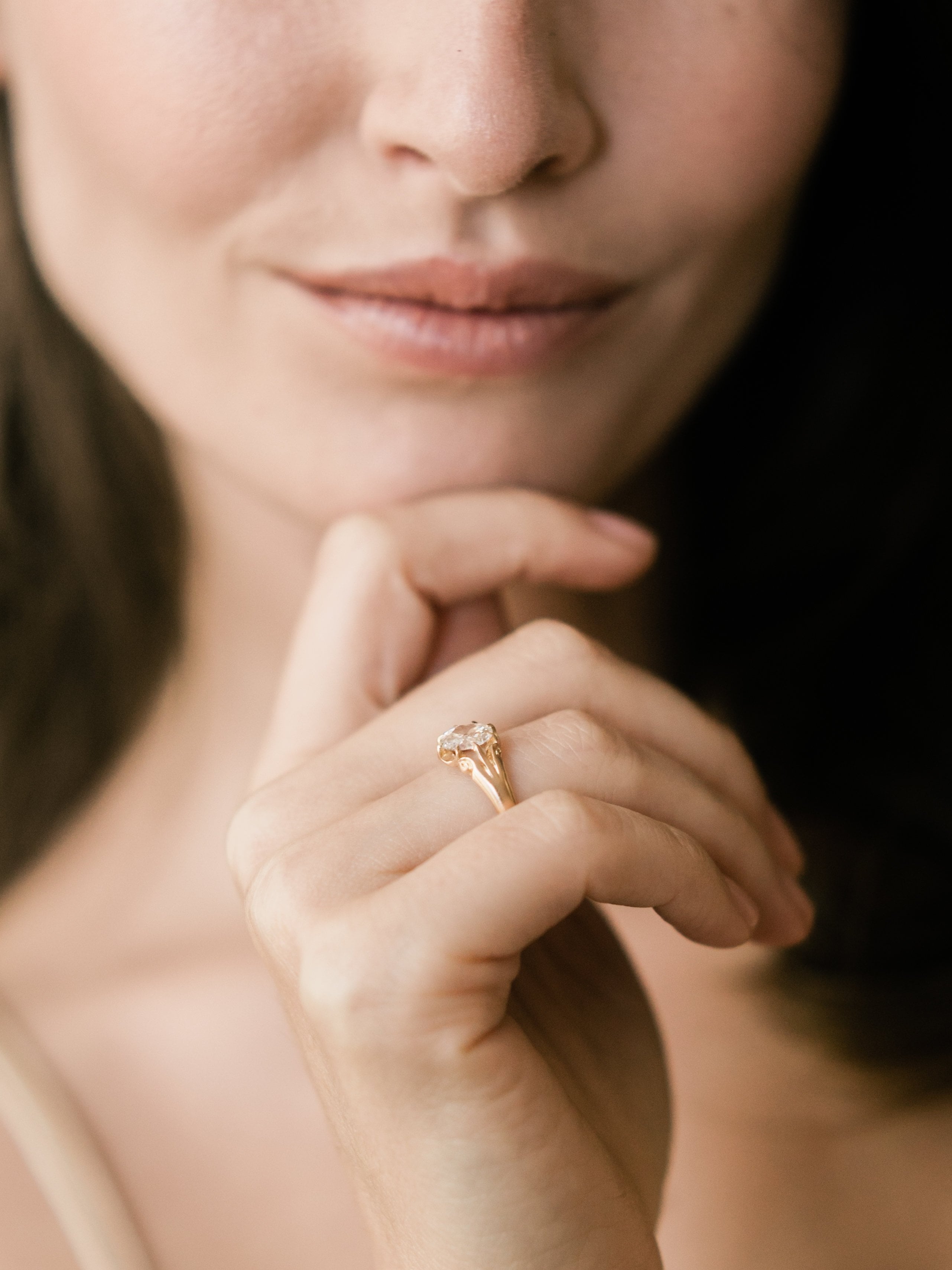 0.91ct old European cut diamond