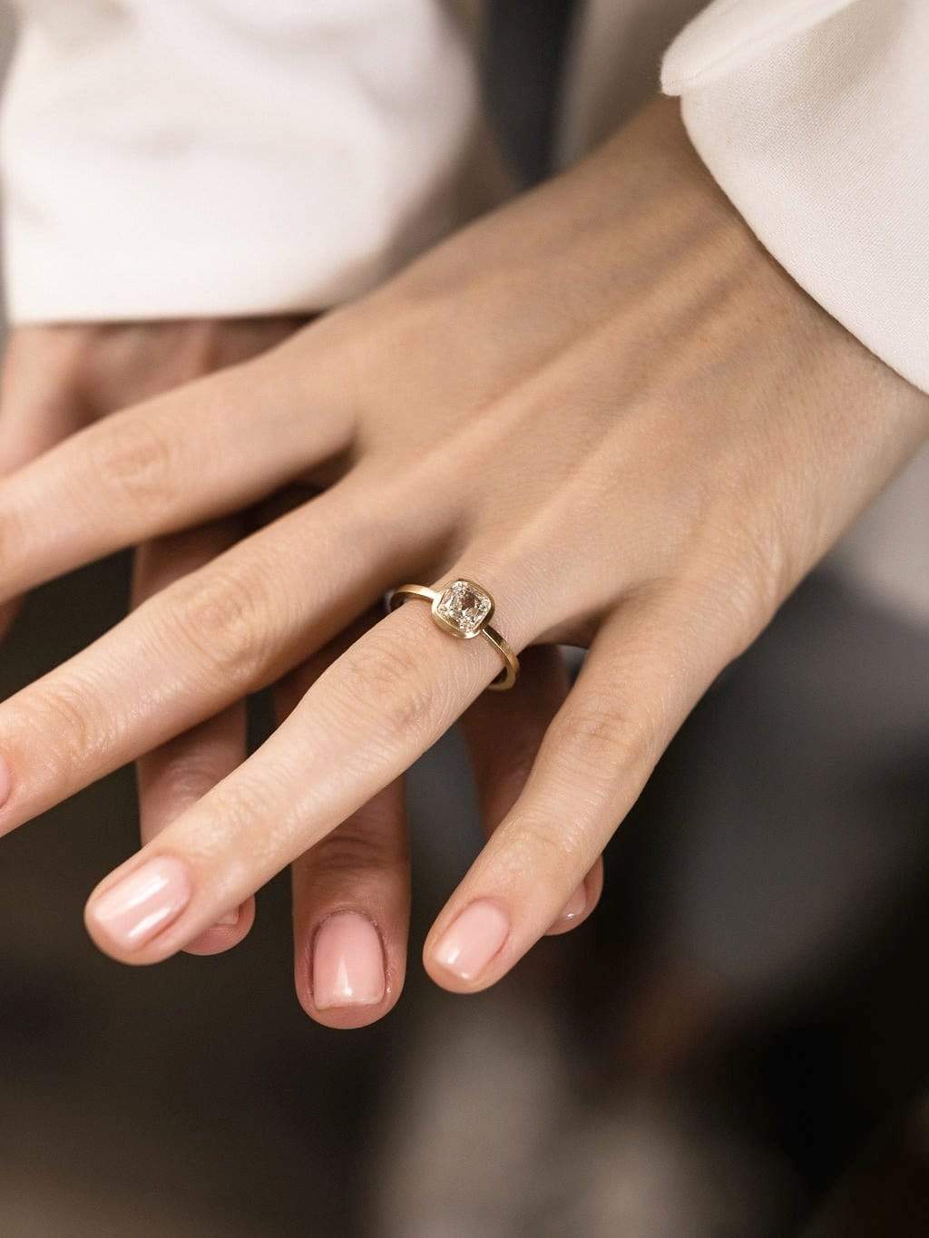 0.94ct old mine cut diamond