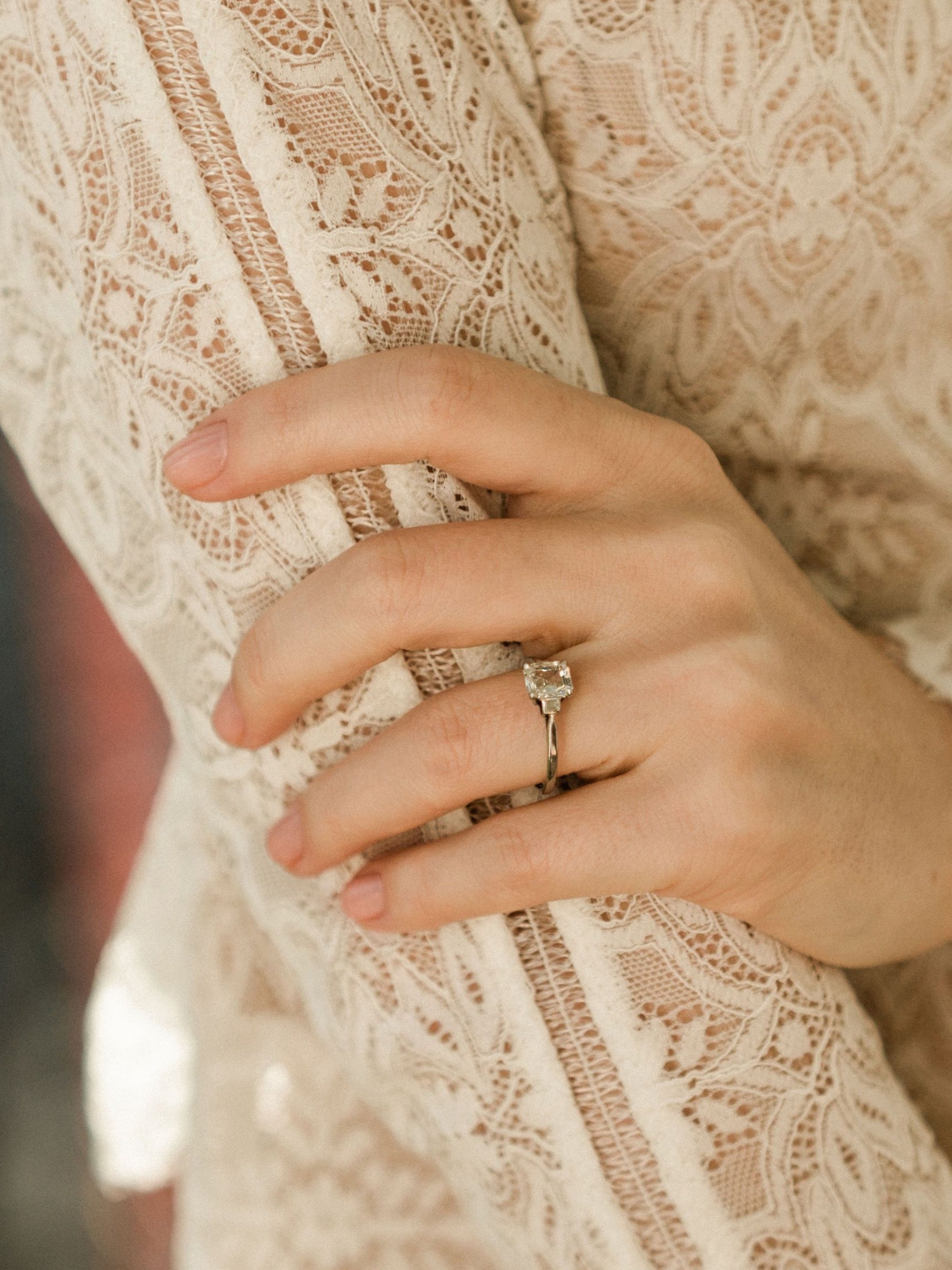 0.96ct Emerald Cut diamond