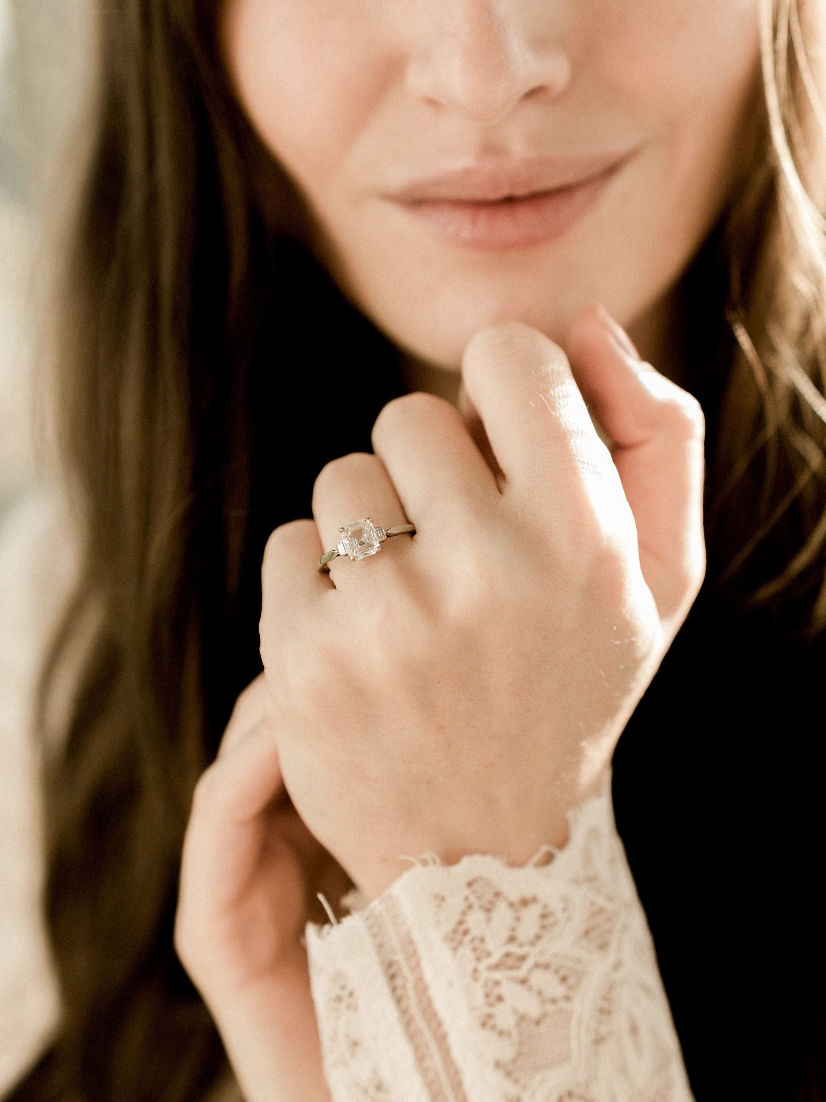 0.96ct Emerald Cut diamond