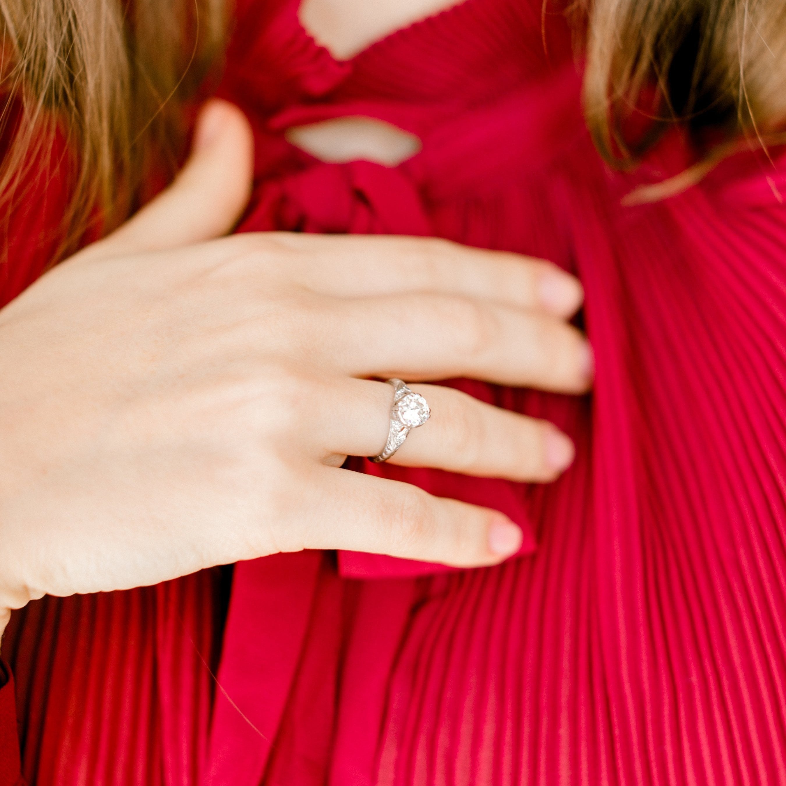 0.98 Carat Old European Cut Diamond