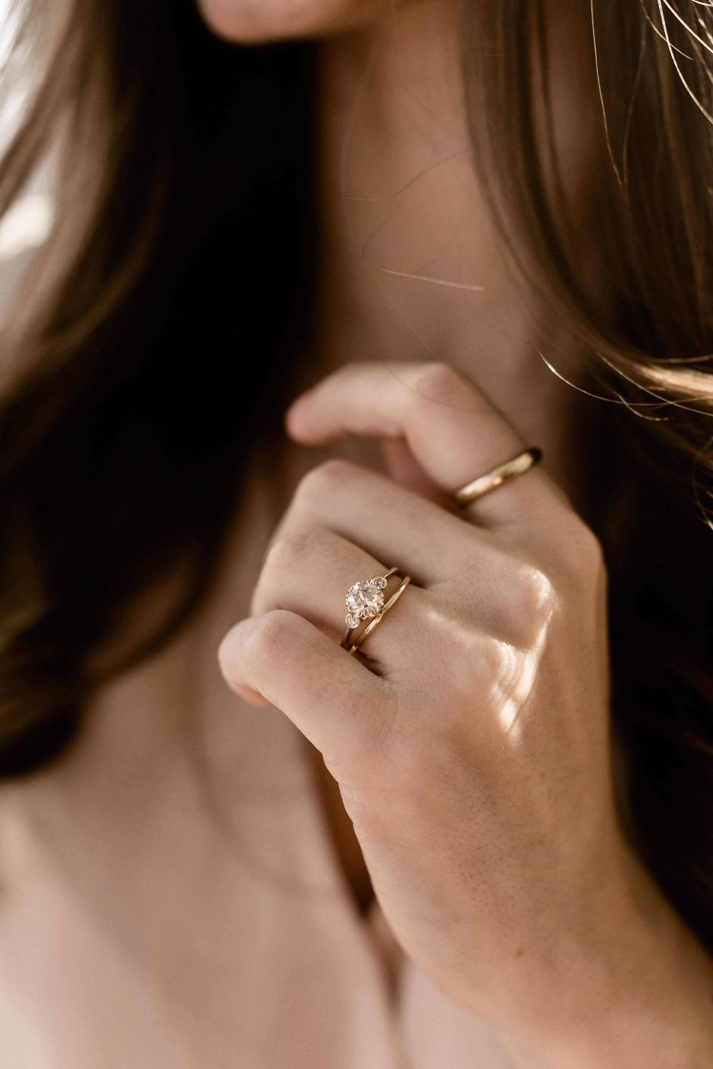 0.98ct old European cut diamond