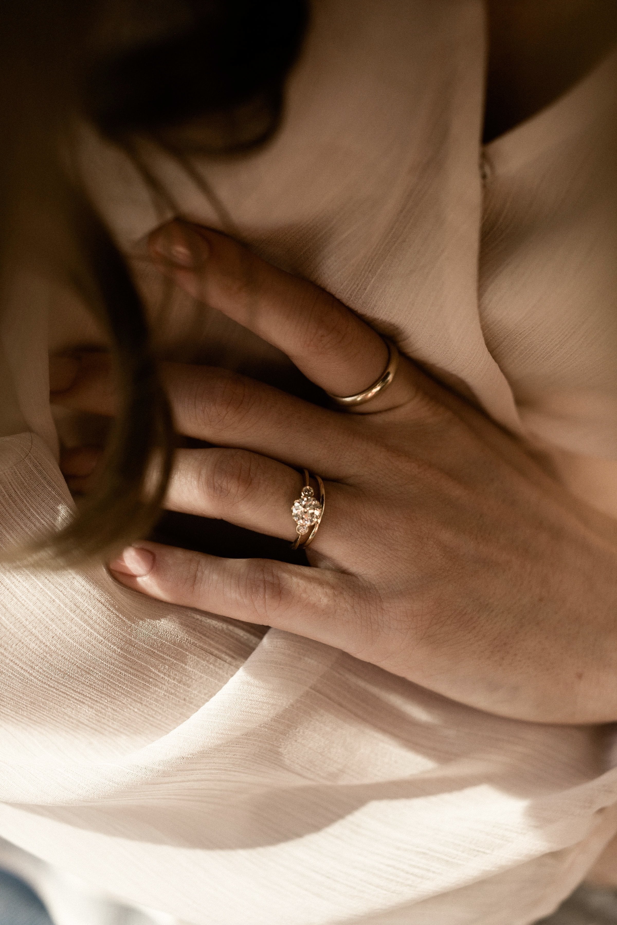 0.98ct old European cut diamond