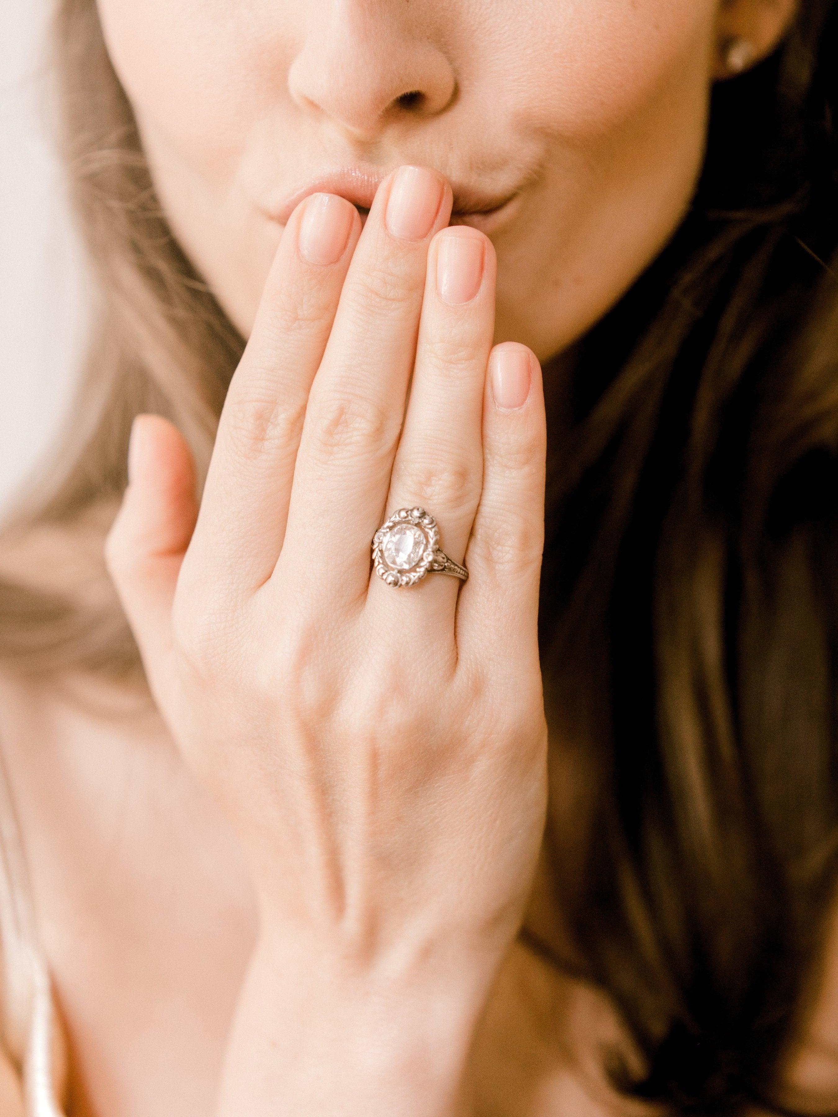 0.99ct old mine cut diamond