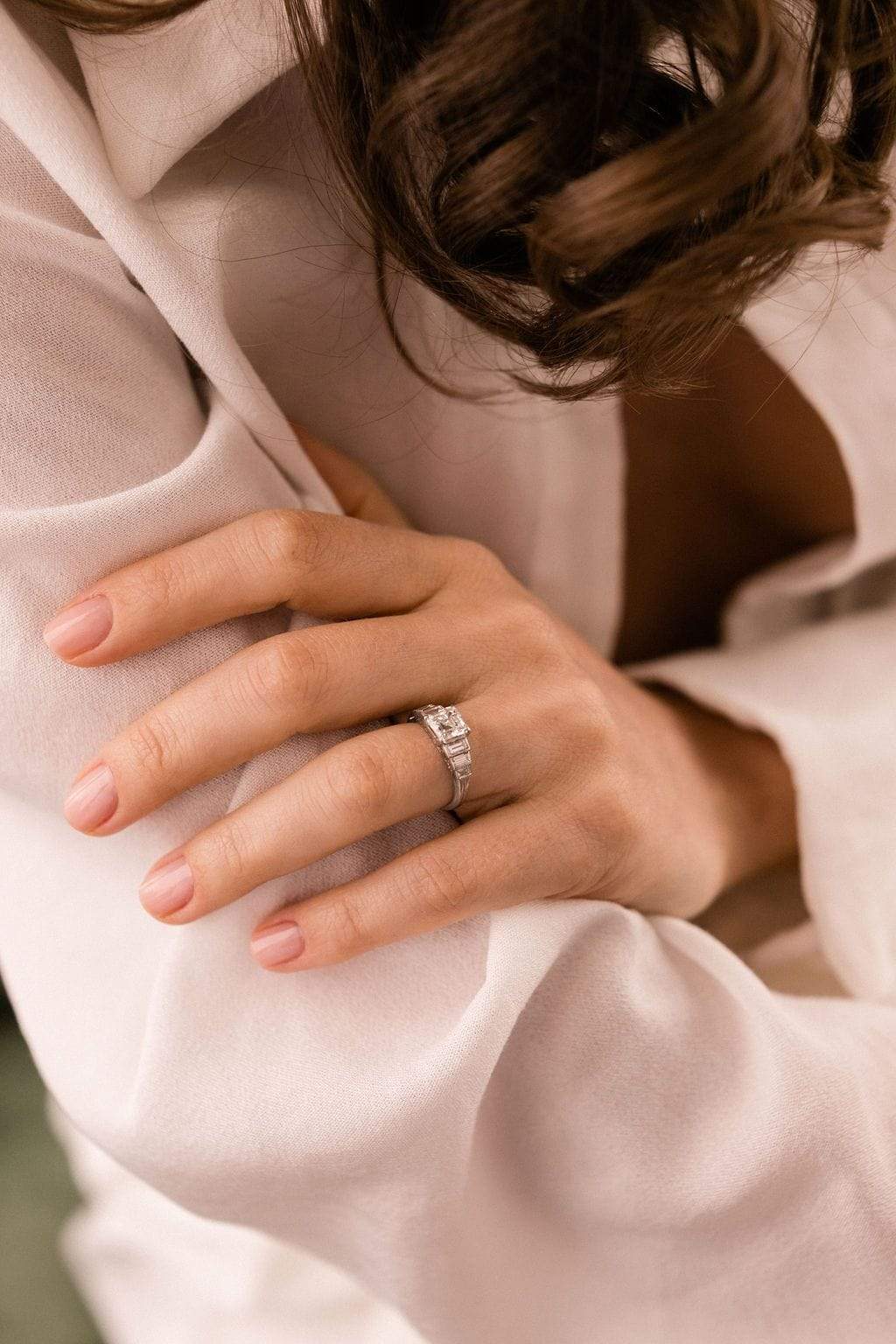 1.01ct old asher cut diamond