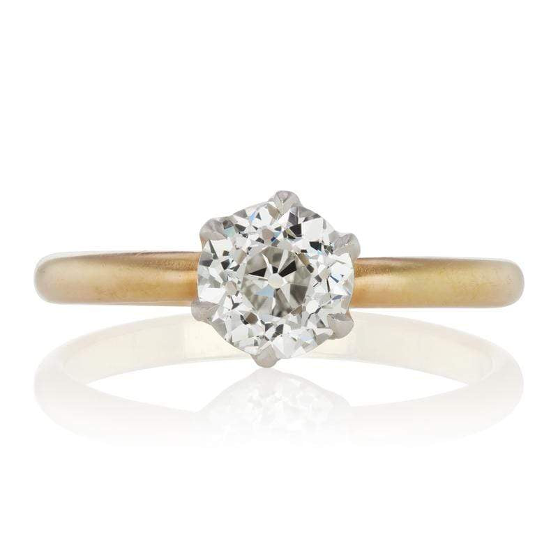 French Solitaire Engagement Ring Circa 1910 | Victor Barbone