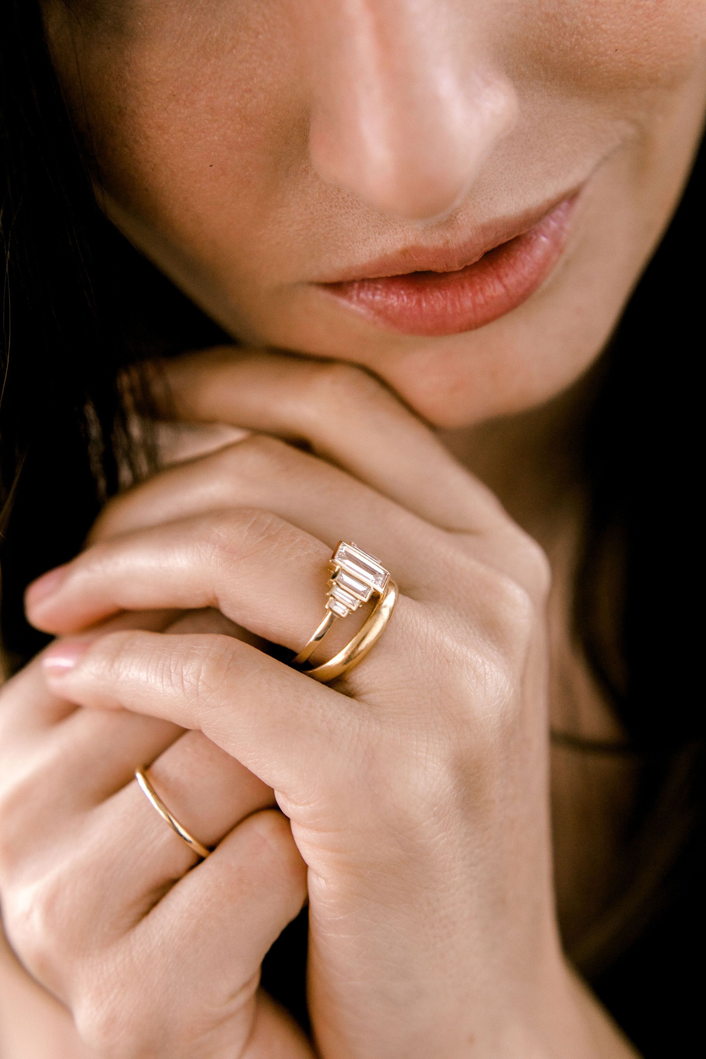 1.02ct baguette diamond