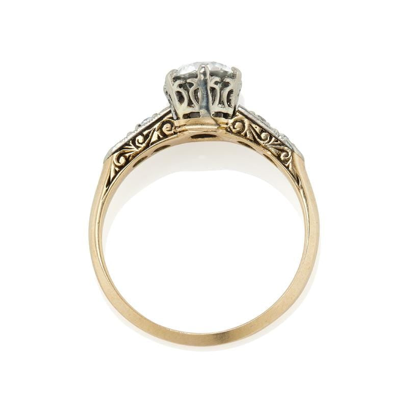 1-2 Carats vintage engagement ring