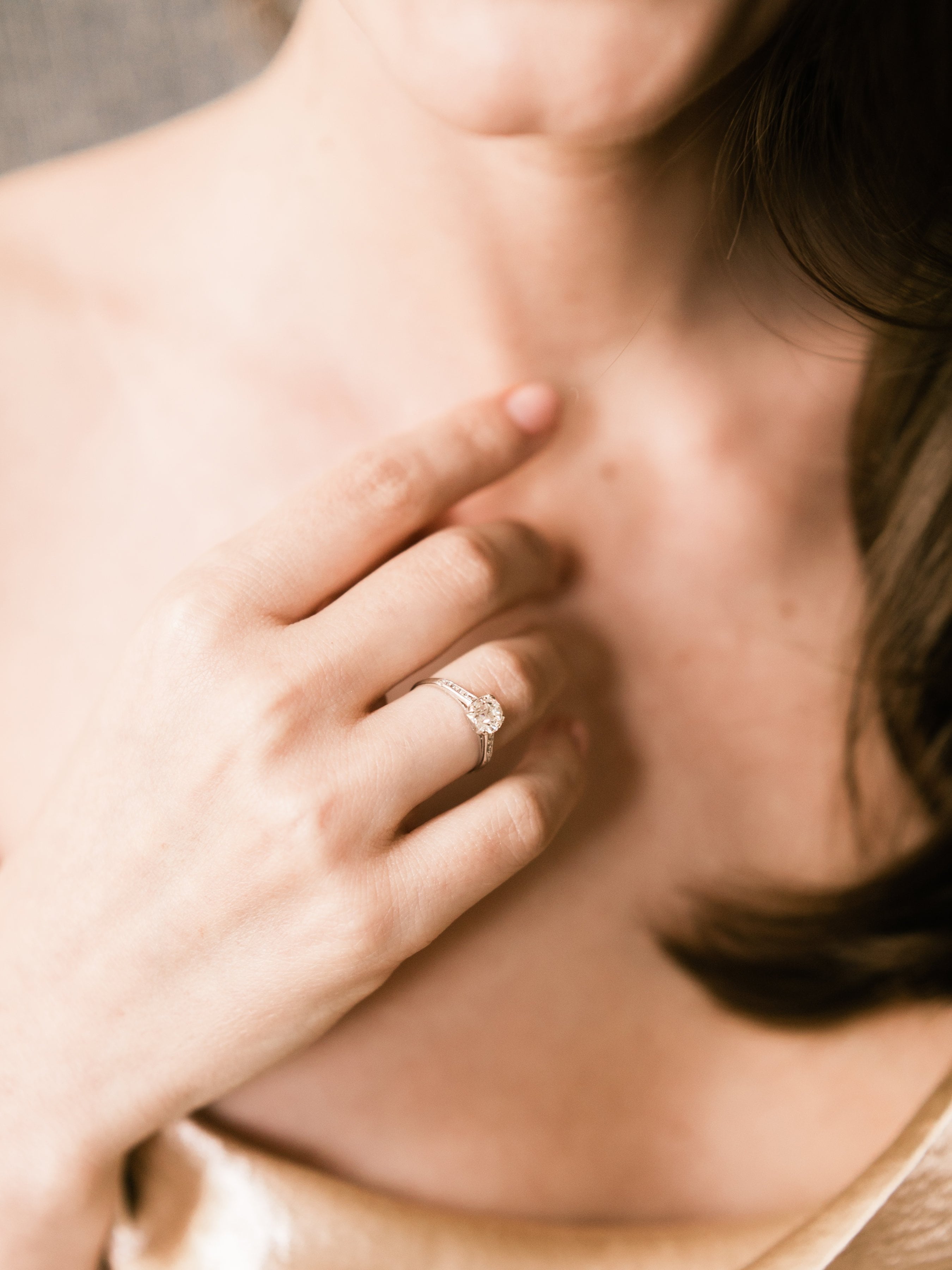 1.04ct old European cut diamond