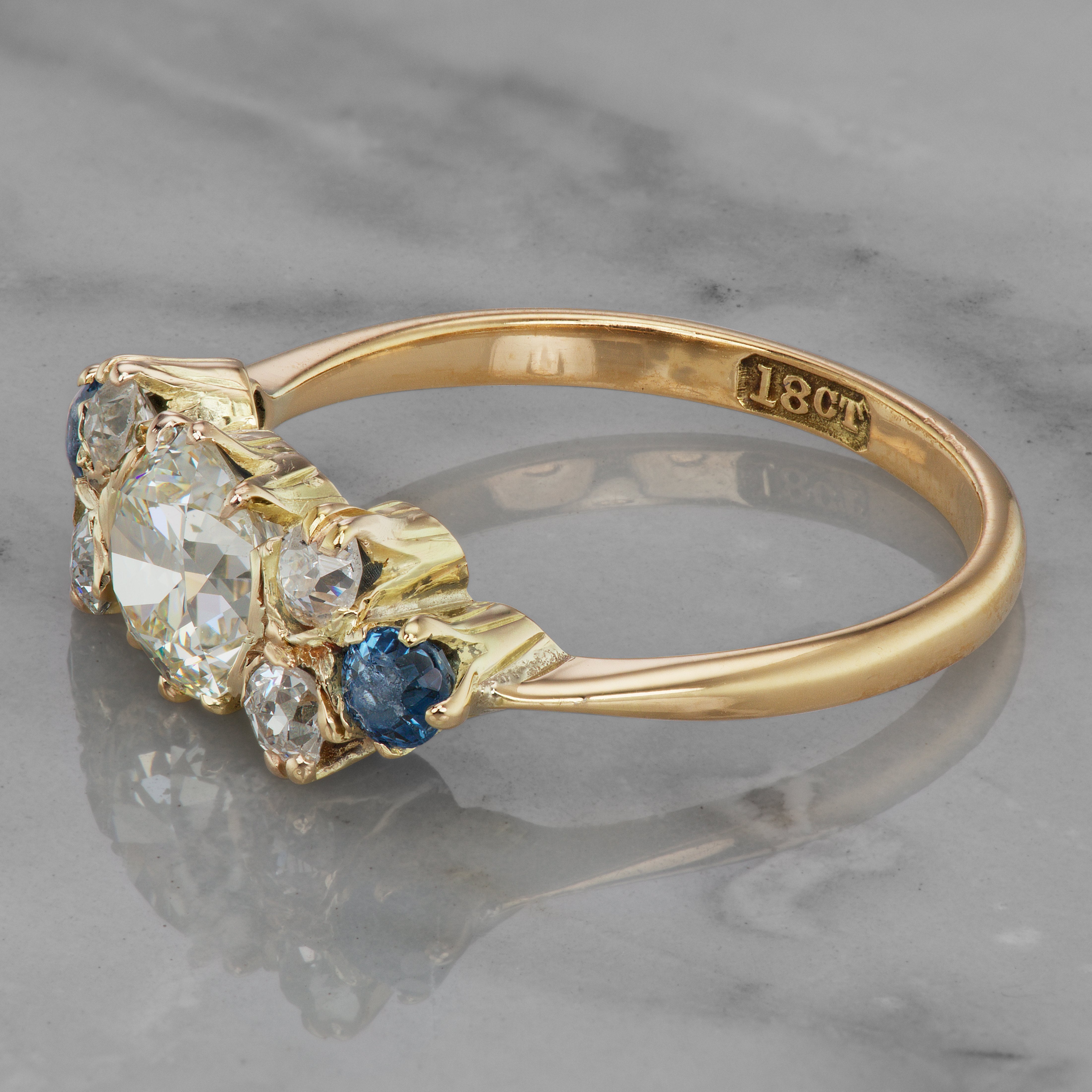 1.05ct old European cut diamond