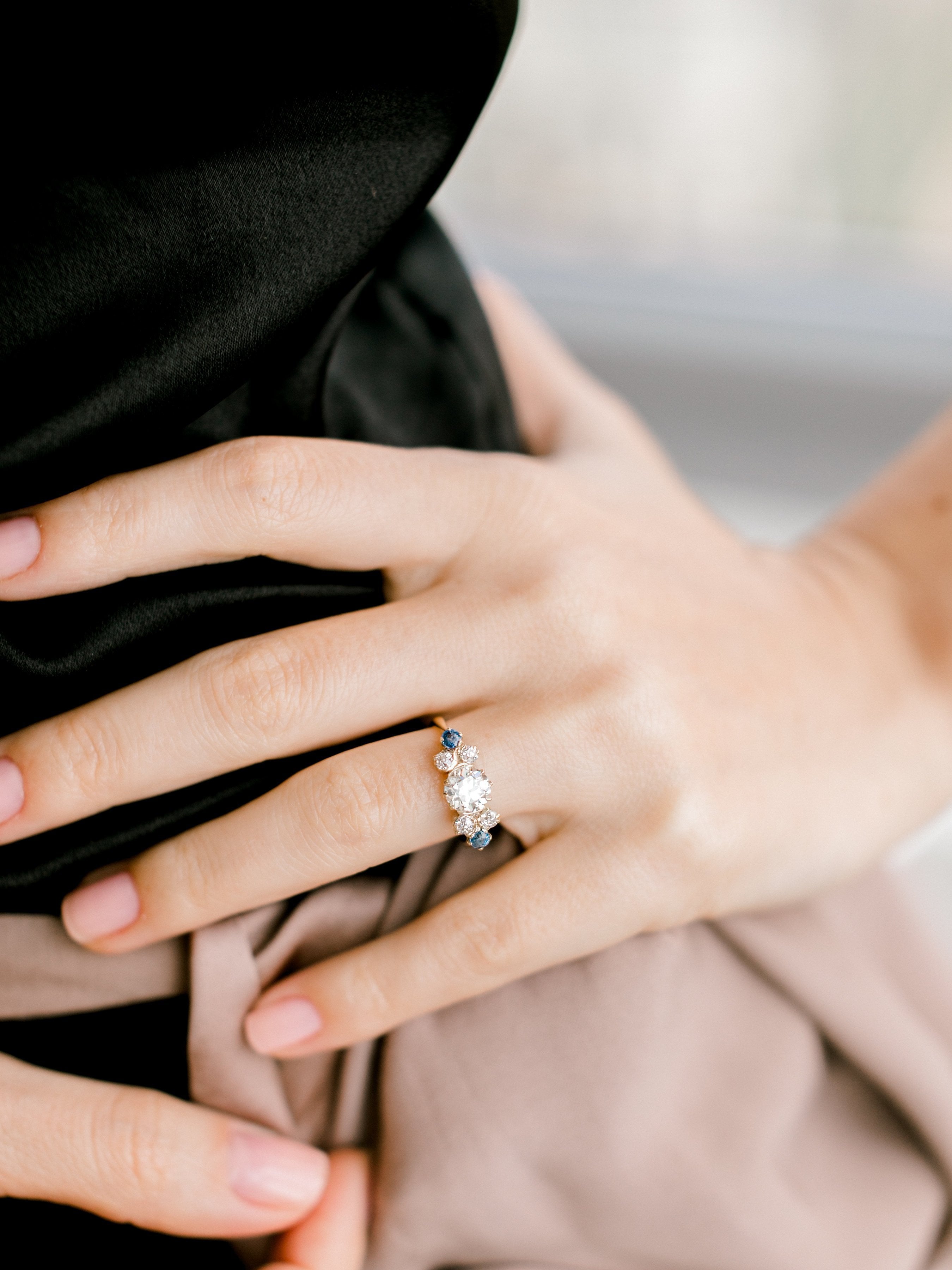 1.05ct old European cut diamond