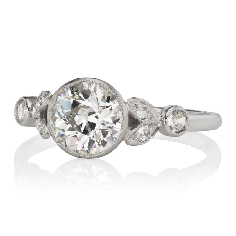 1.07ct old European cut diamond diamond engagement ring