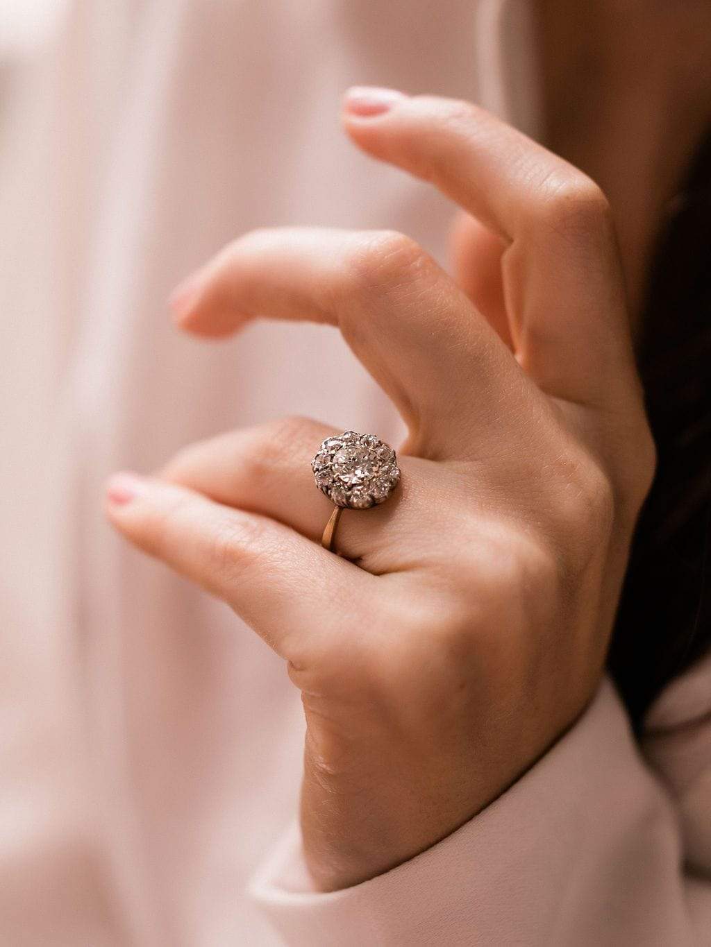 1.12ct old mine cut diamond