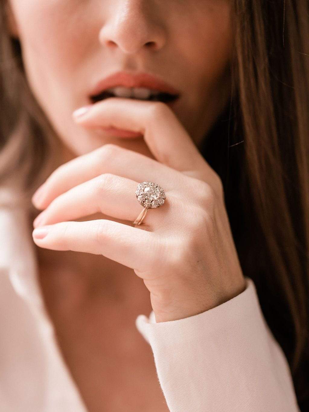 1.12ct old mine cut diamond