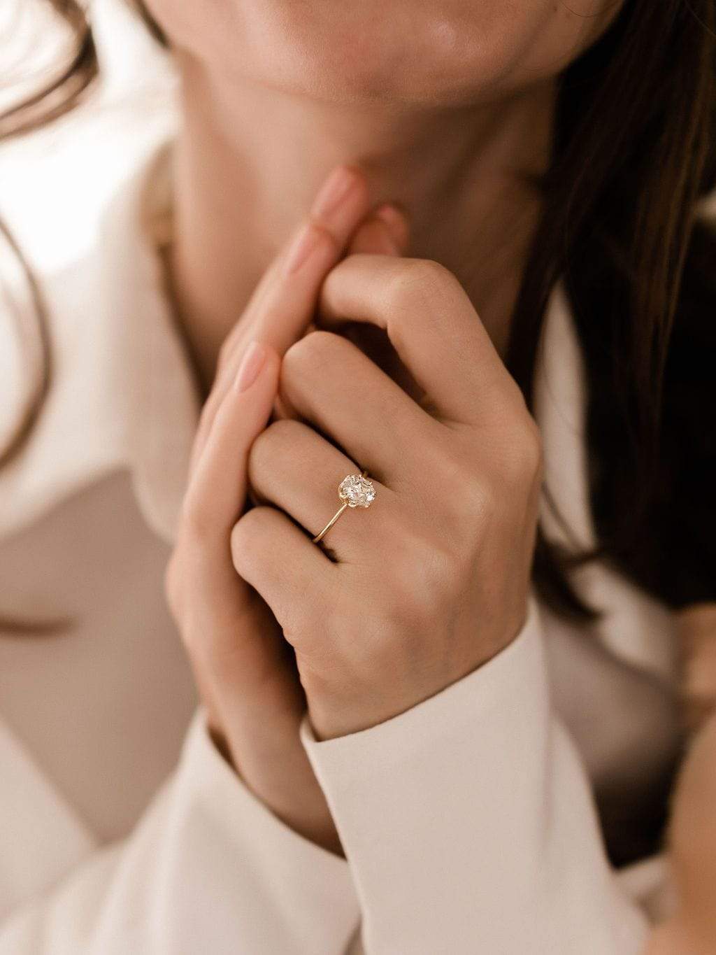 1.15ct old mine cut diamond