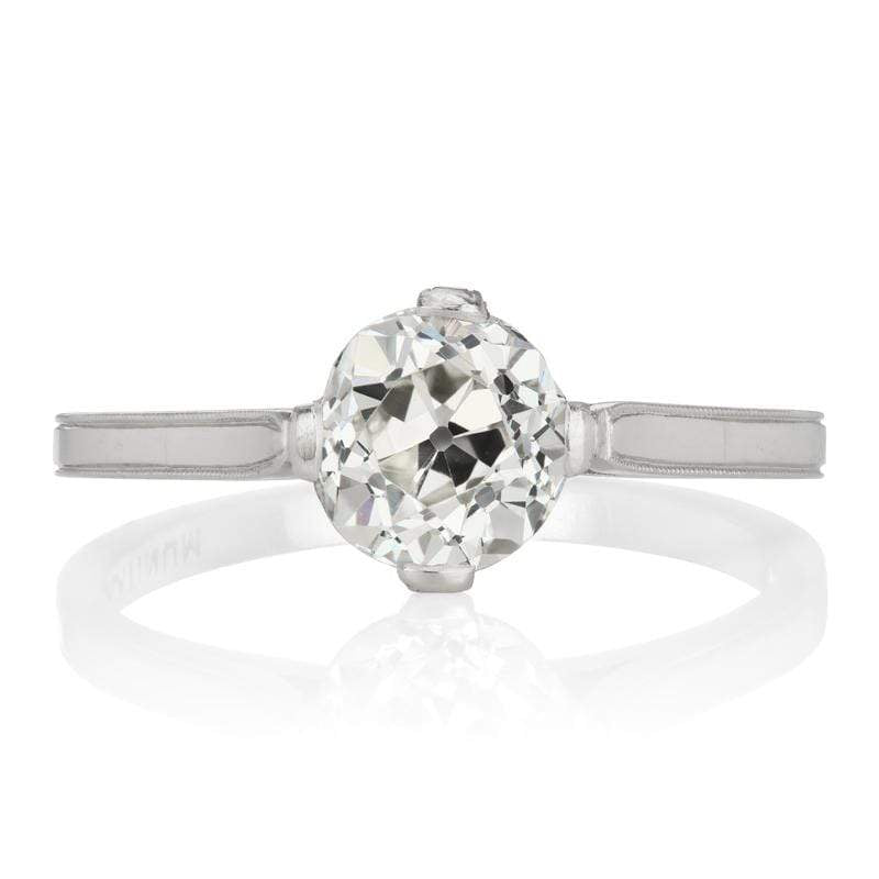 Edwardian Solitaire Engagement Ring | Victor Barbone