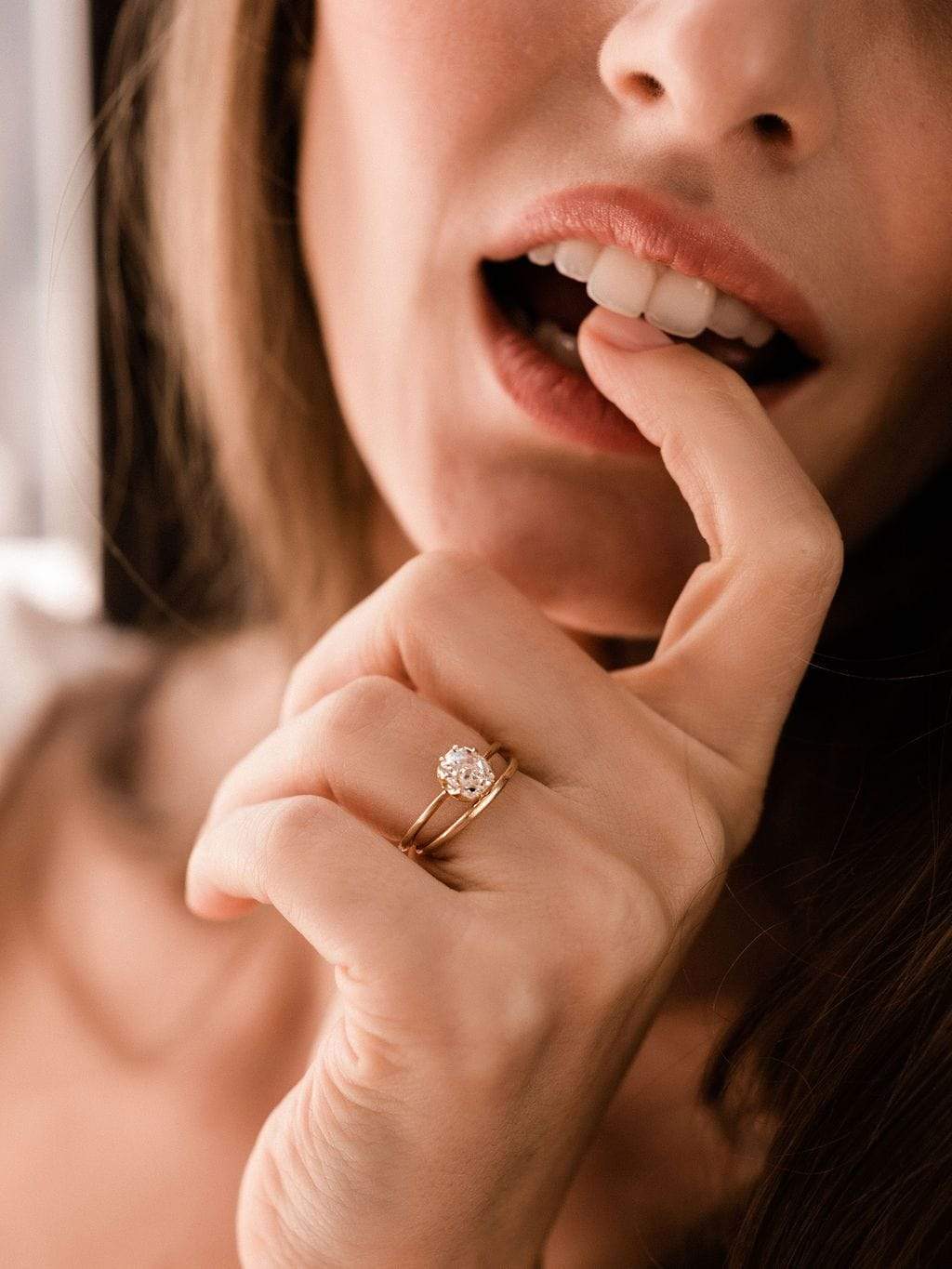 1.16ct old mine cut diamond