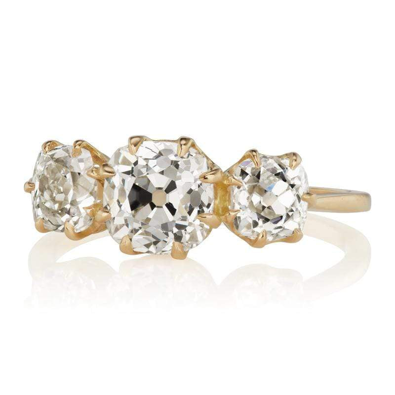 1.16ct old mine cut diamond diamond engagement ring