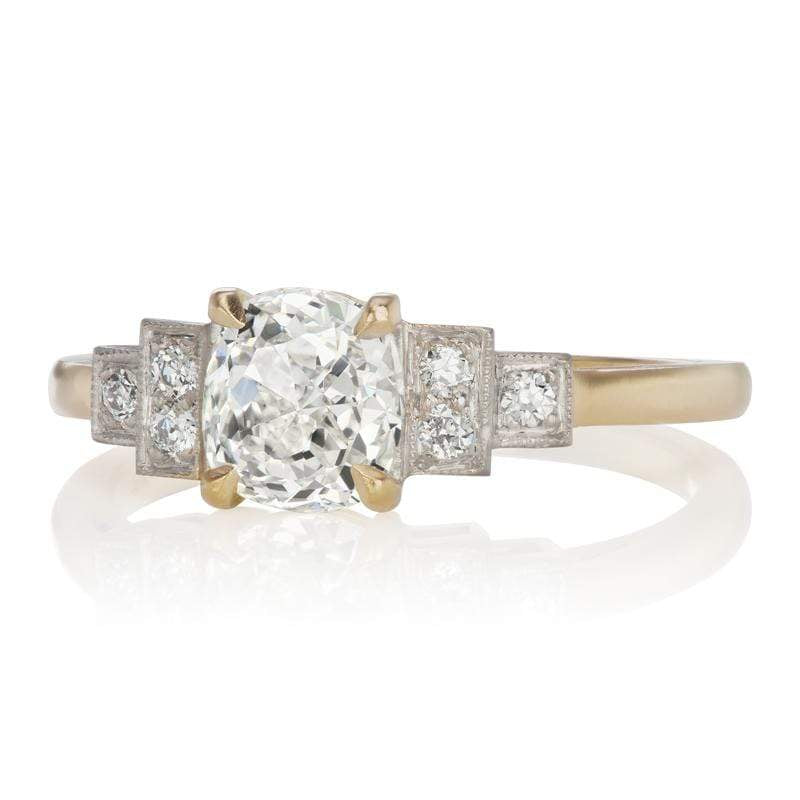 1.20ct Cushion Novelty Cut Diamond engagement ring