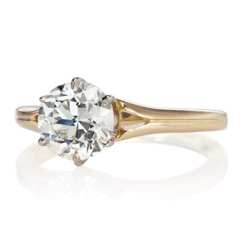 1.20ct old European cut diamond diamond engagement ring