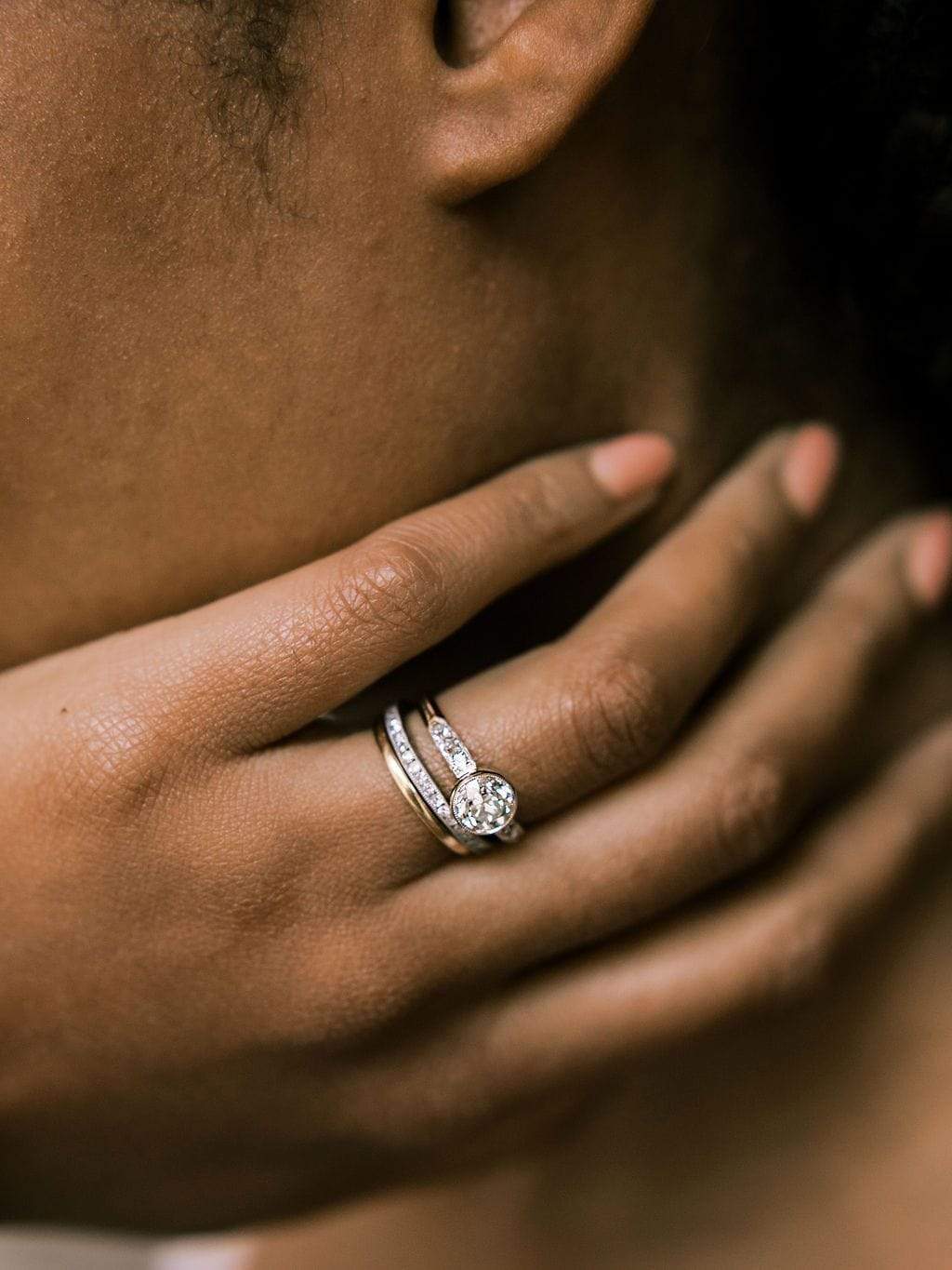 Old European cut diamond