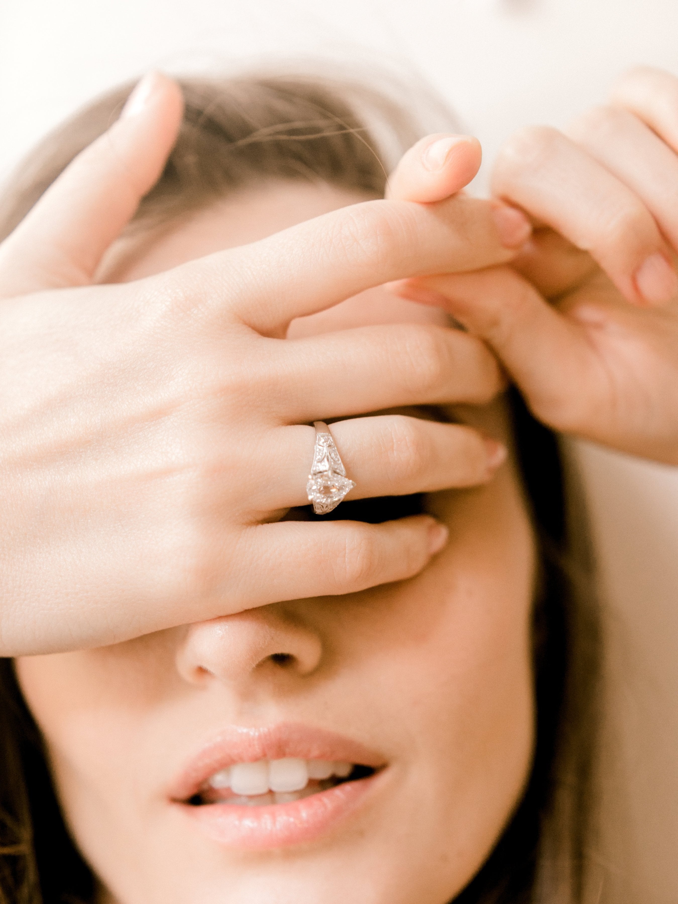 1.23ct Pear cut diamond