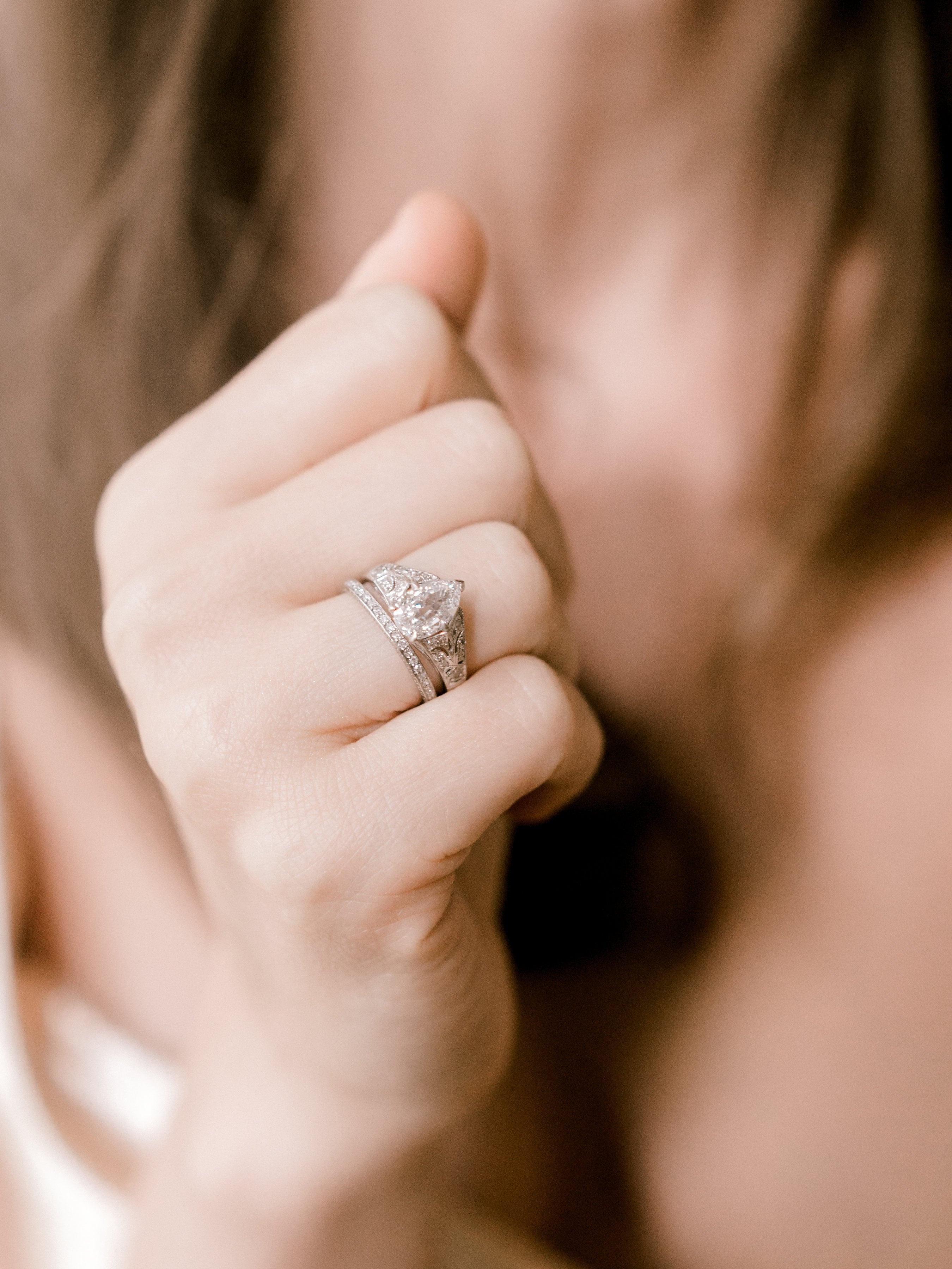 1.23ct Pear cut diamond