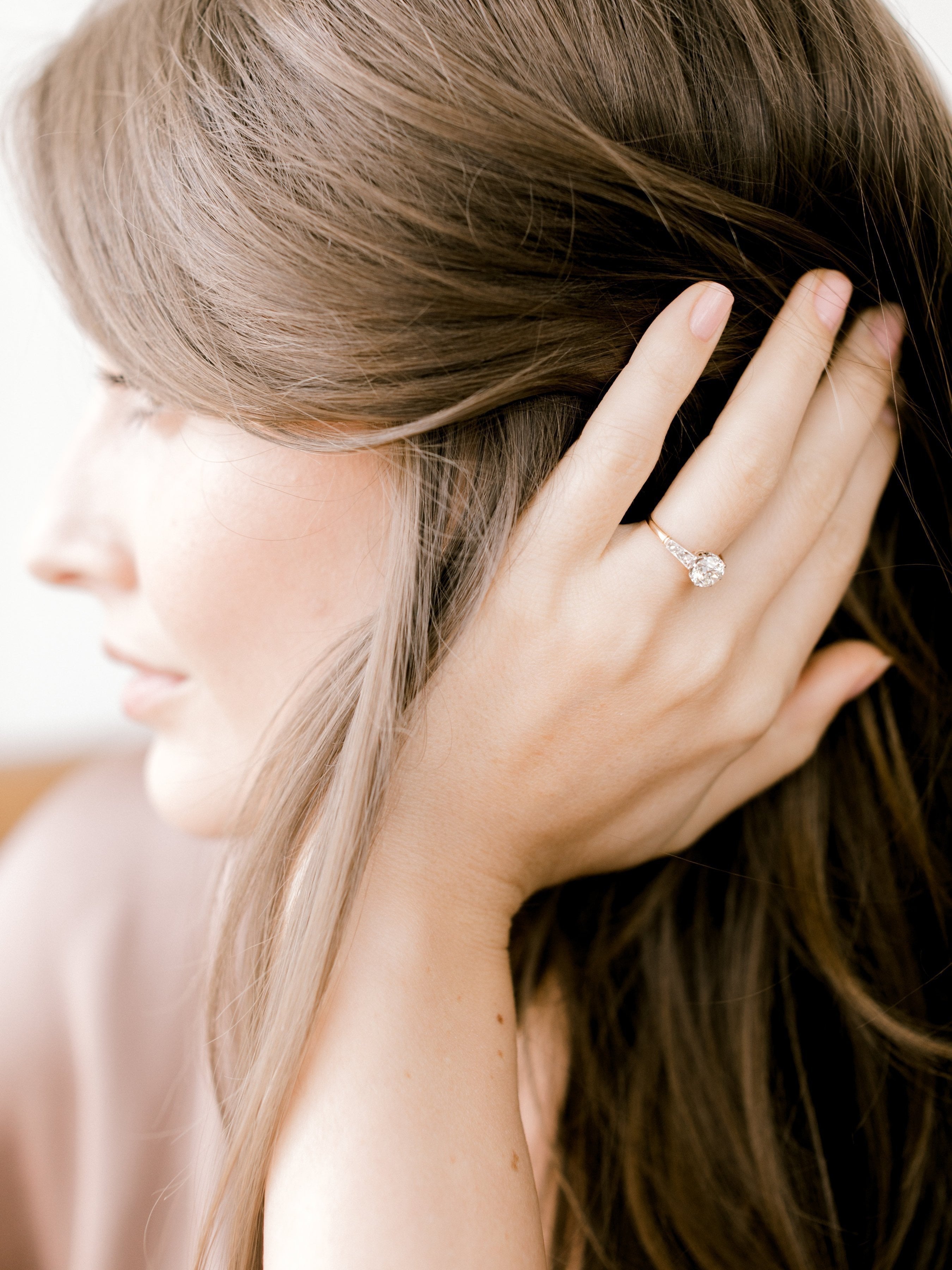 1.24ct old European cut diamond