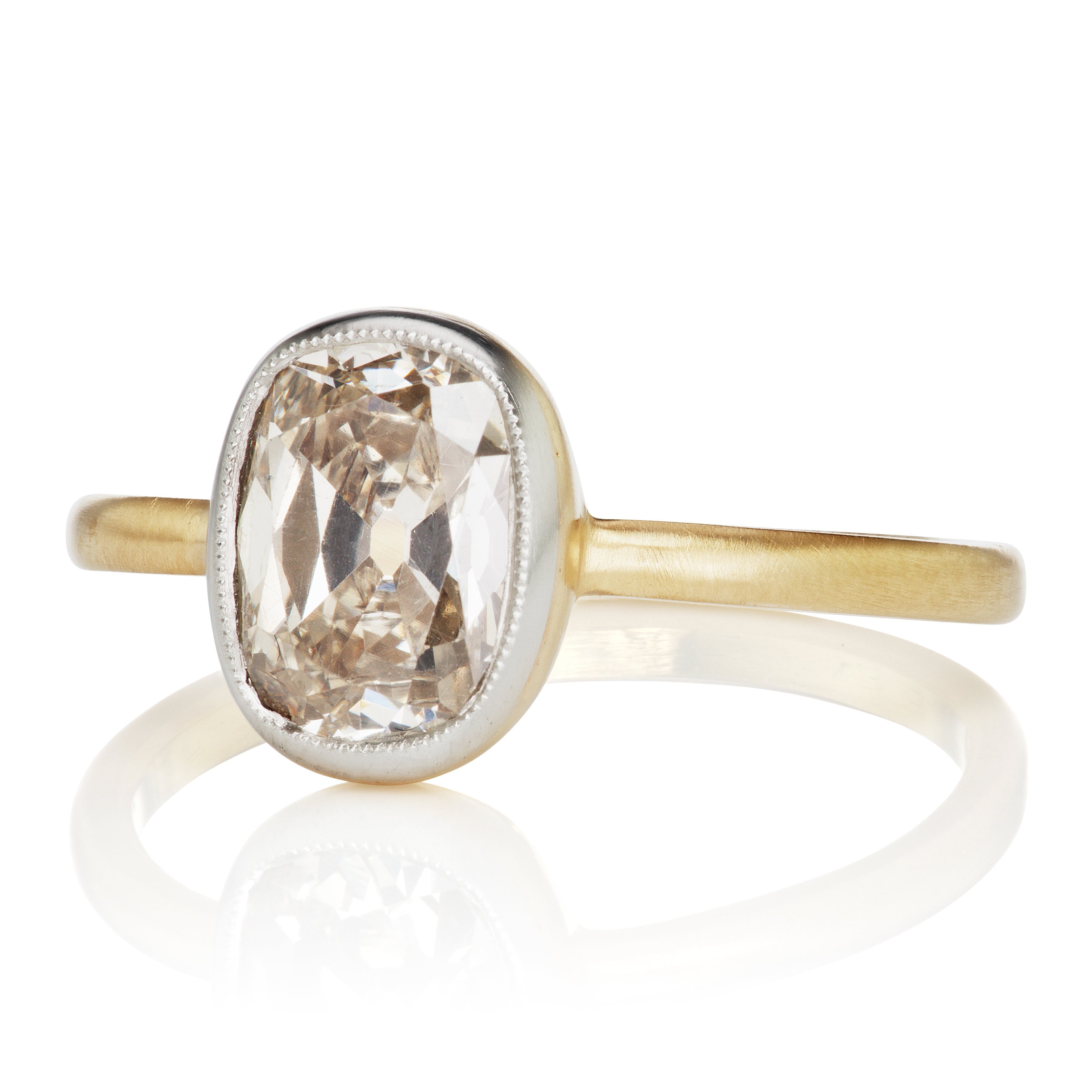 1.26ct old mine cut diamond