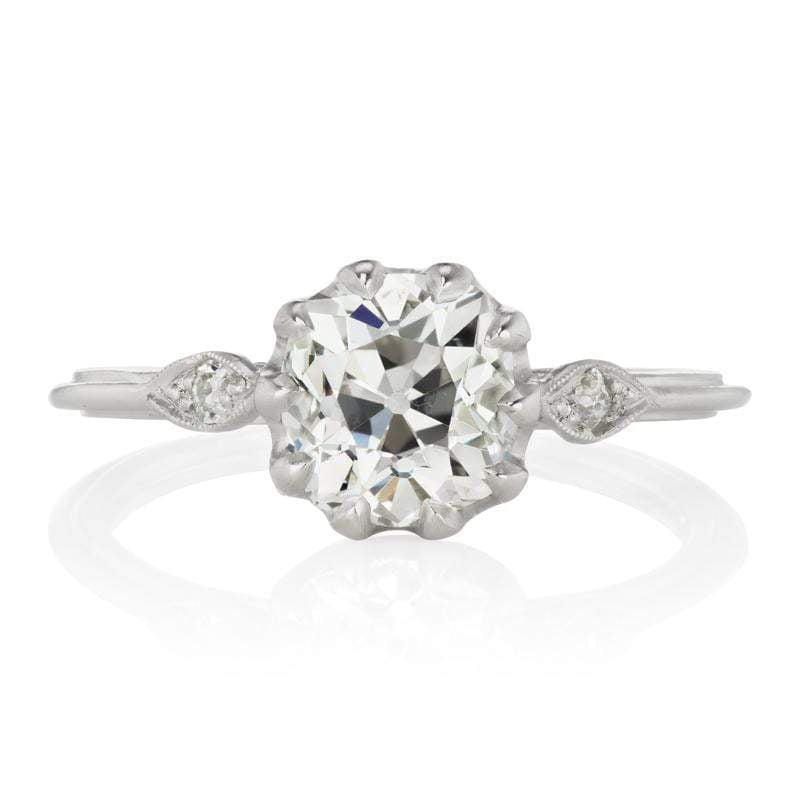 1.26 ct Diamond Engagement Ring With Accent Stones