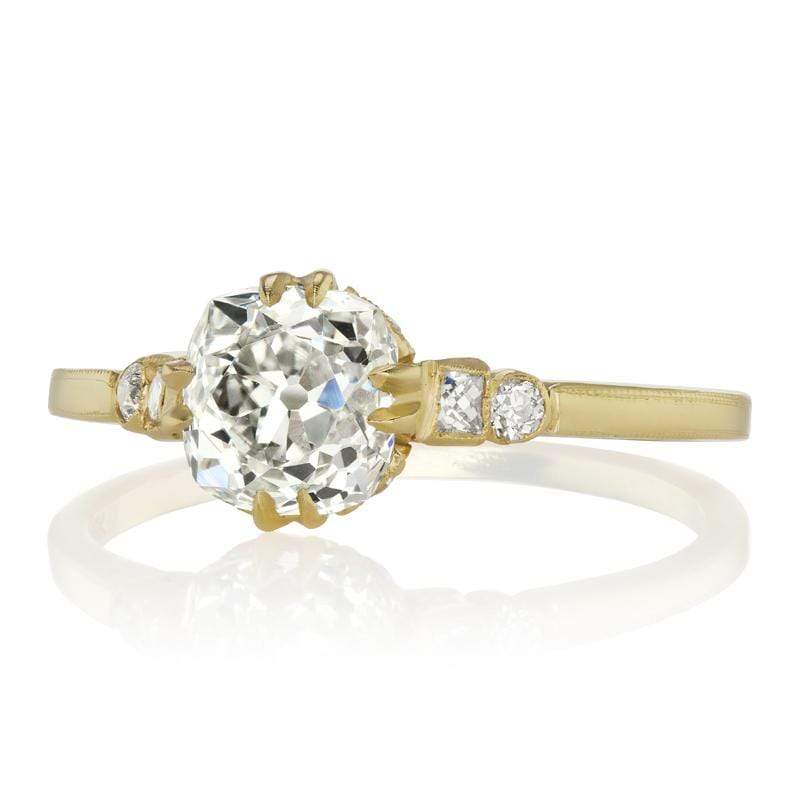 1.27ct old mine cut diamond