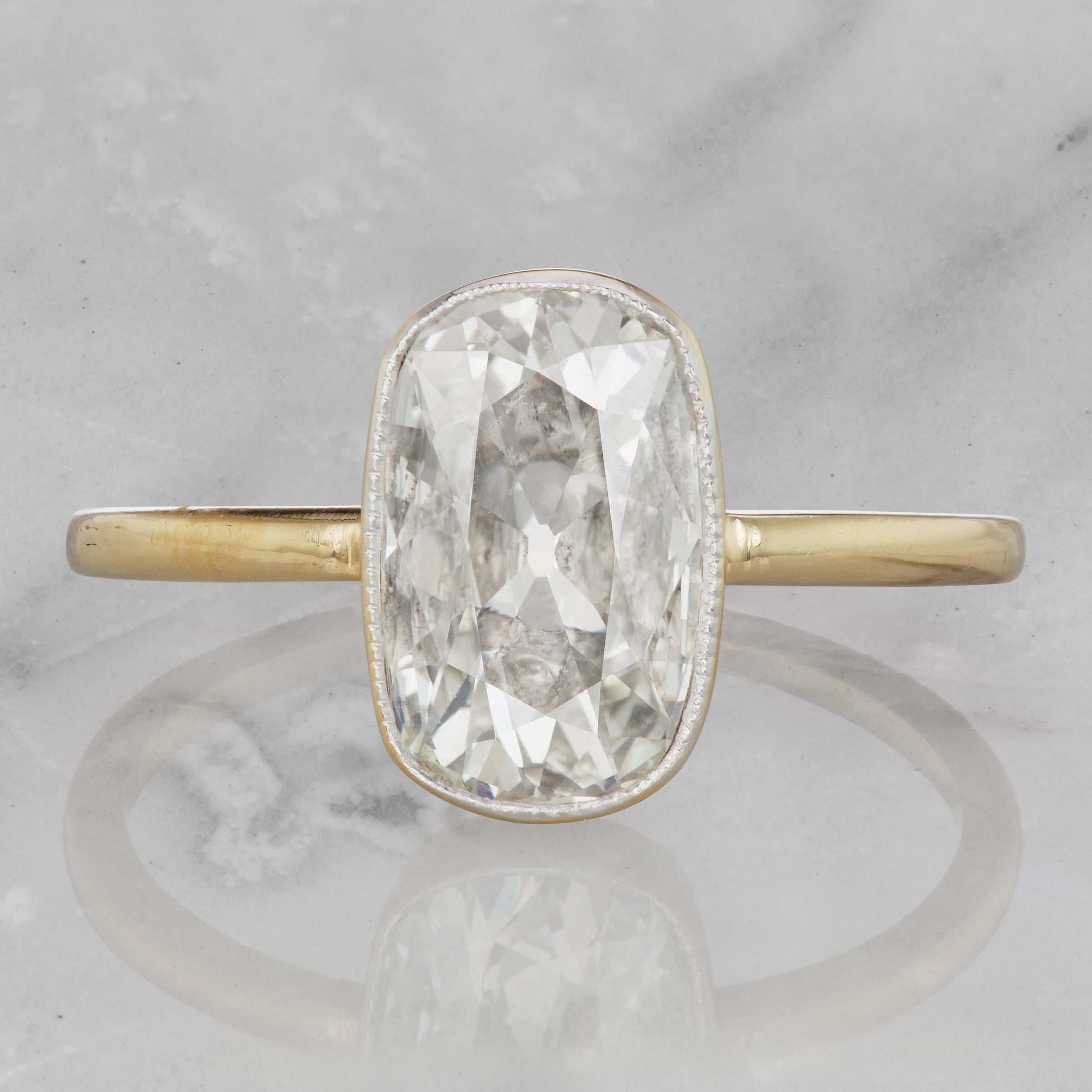 Vintage Inspired Solitaire Engagement Ring | Victor Barbone