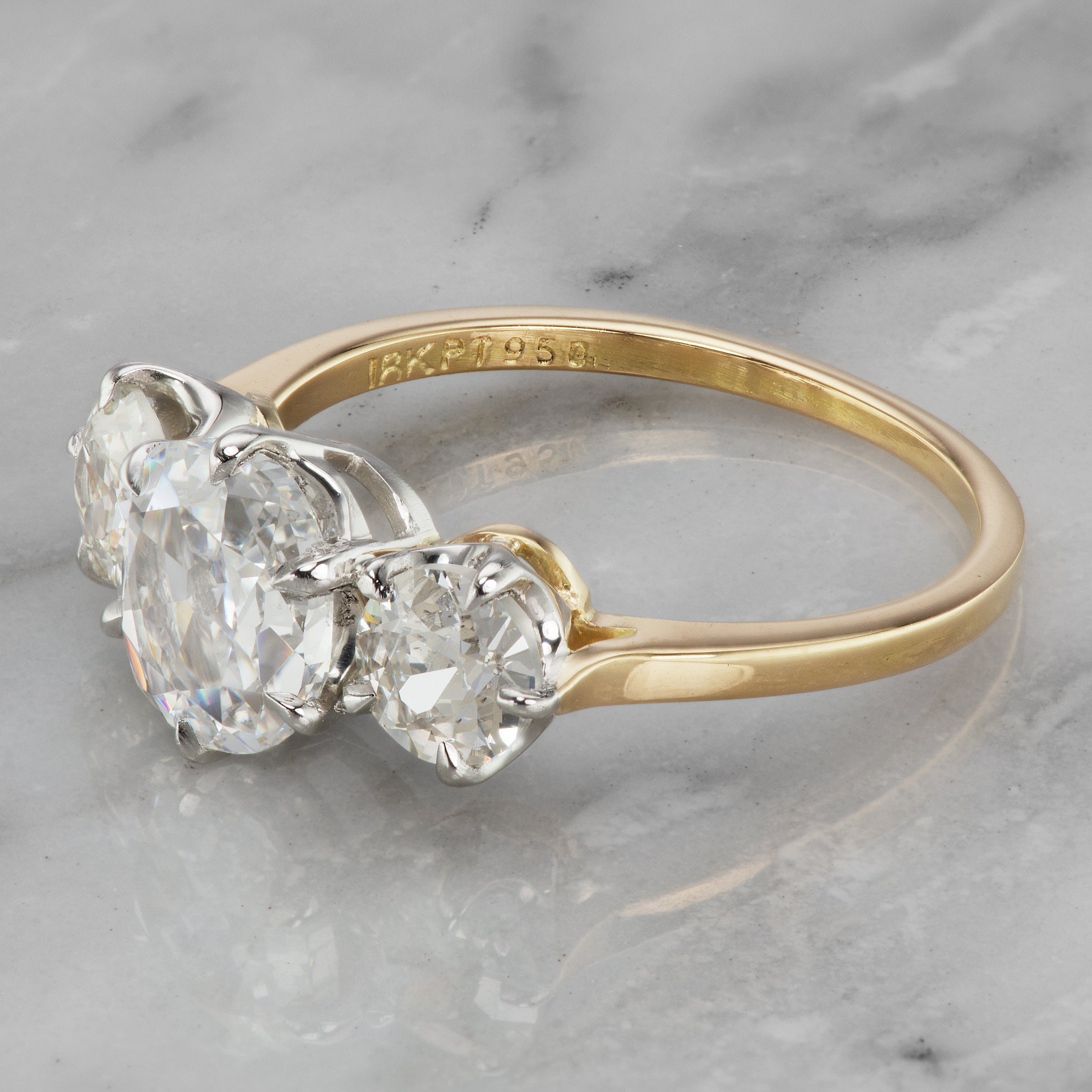 1.29ct Old Mine Cut Diamond