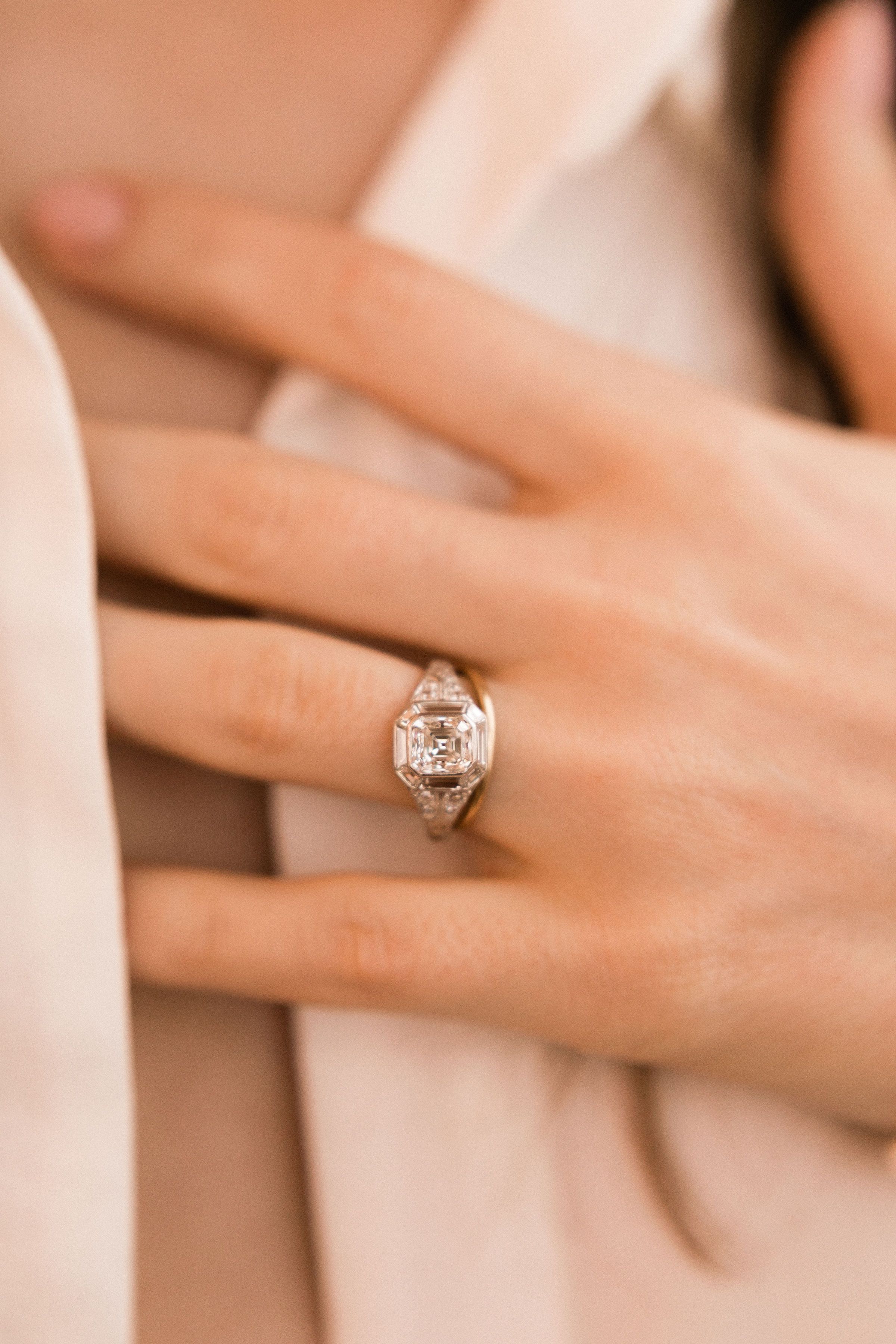 1.30ct Asscher Diamond