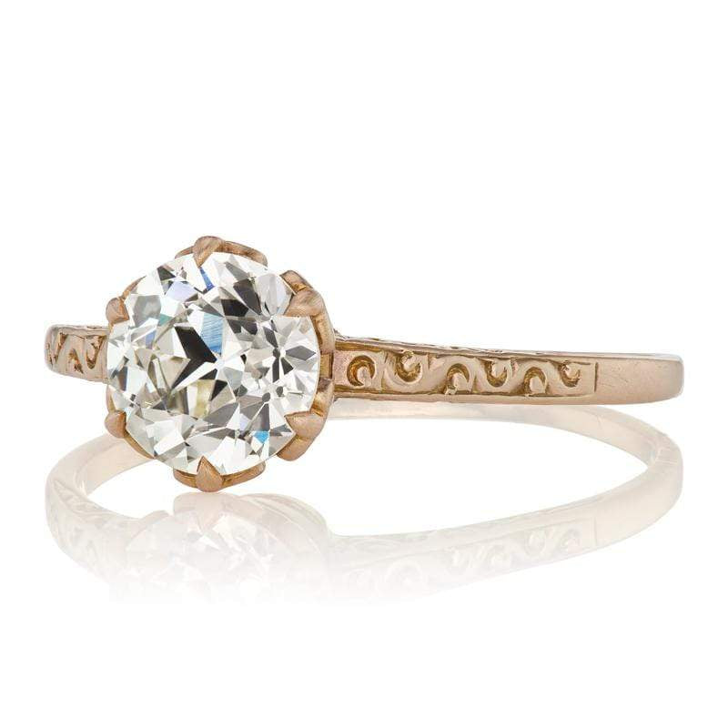 ANTIQUE diamond engagement ring