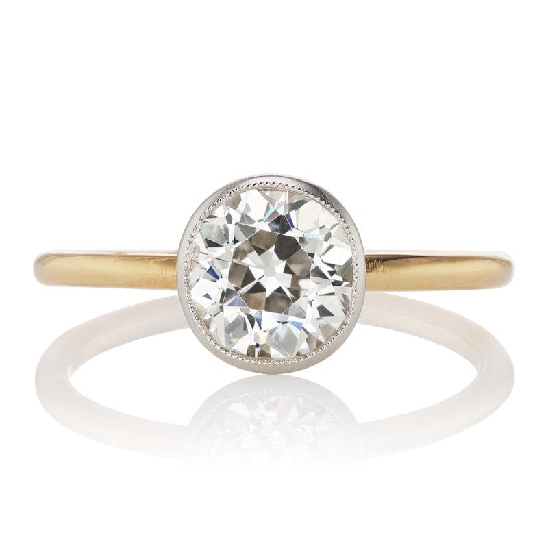 1.34 ct Old European Cut Antique Diamond Ring