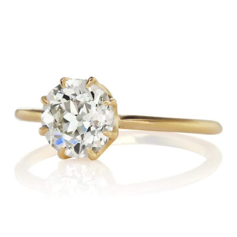 1.37ct old European cut diamond