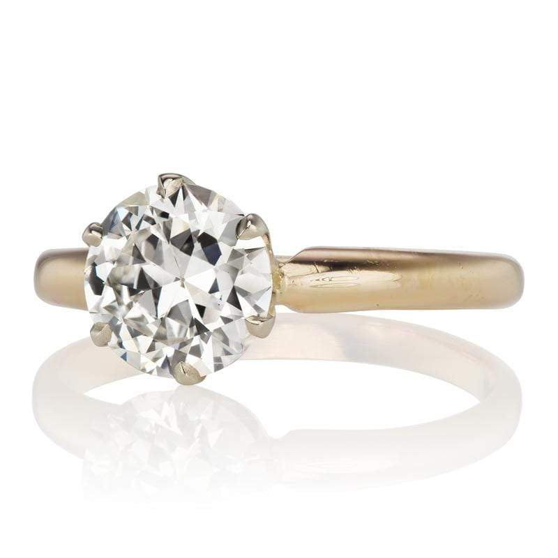 1.41ct Transitional cut diamond diamond engagement ring