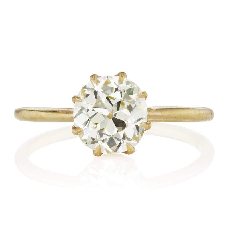 8 Prong Solitaire Engagement Ring - 1.46 Carat | Victor Barbone